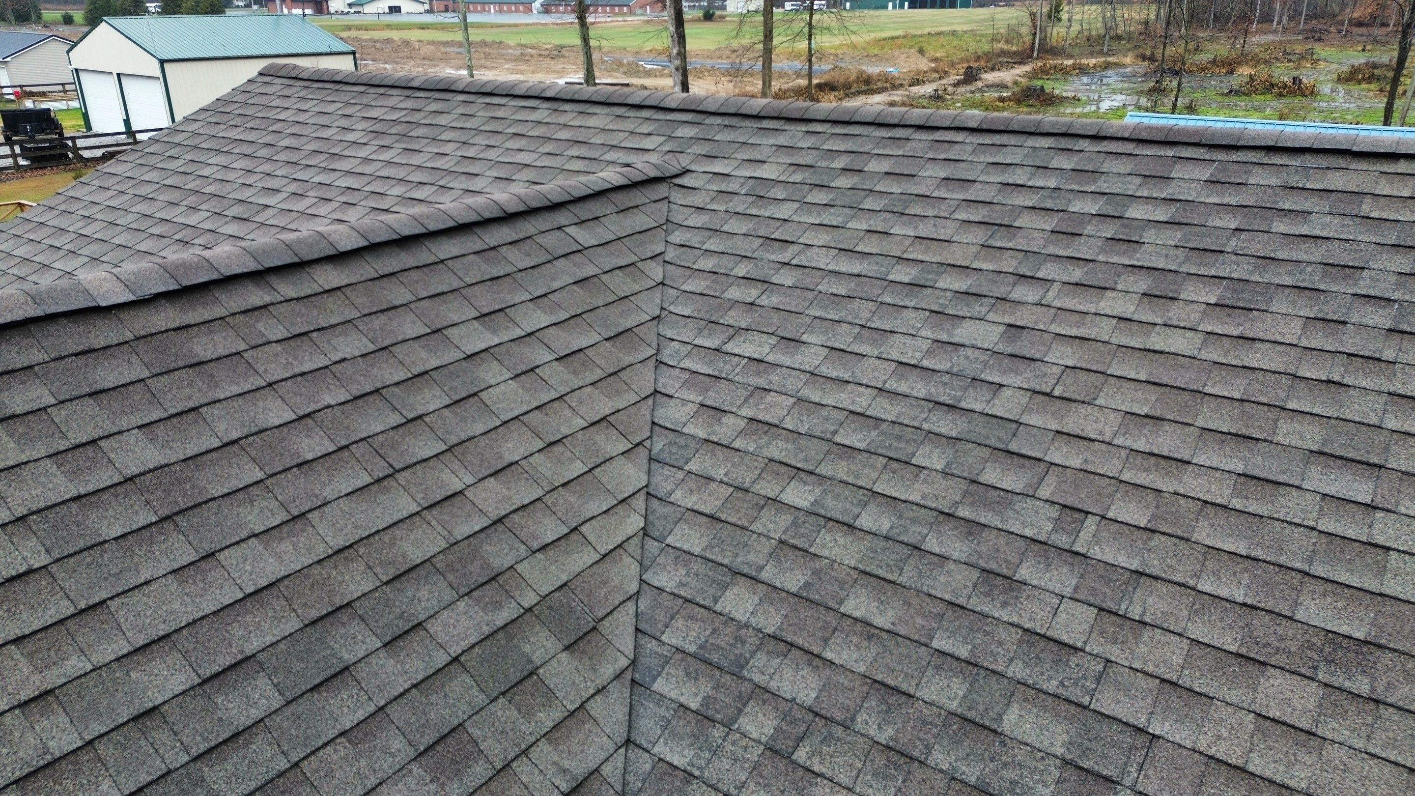 Residential Roofing Installation using Timberline HDZ Shingles - Williamsburg Slate by RoofX 