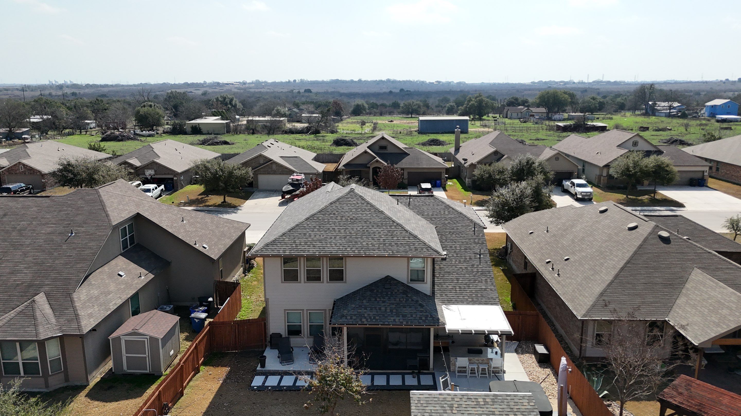 Residential Roofing Installation using IKO Dynasty Cornerstone WWD Class 3 Impact Resistant by Lightning Exteriors