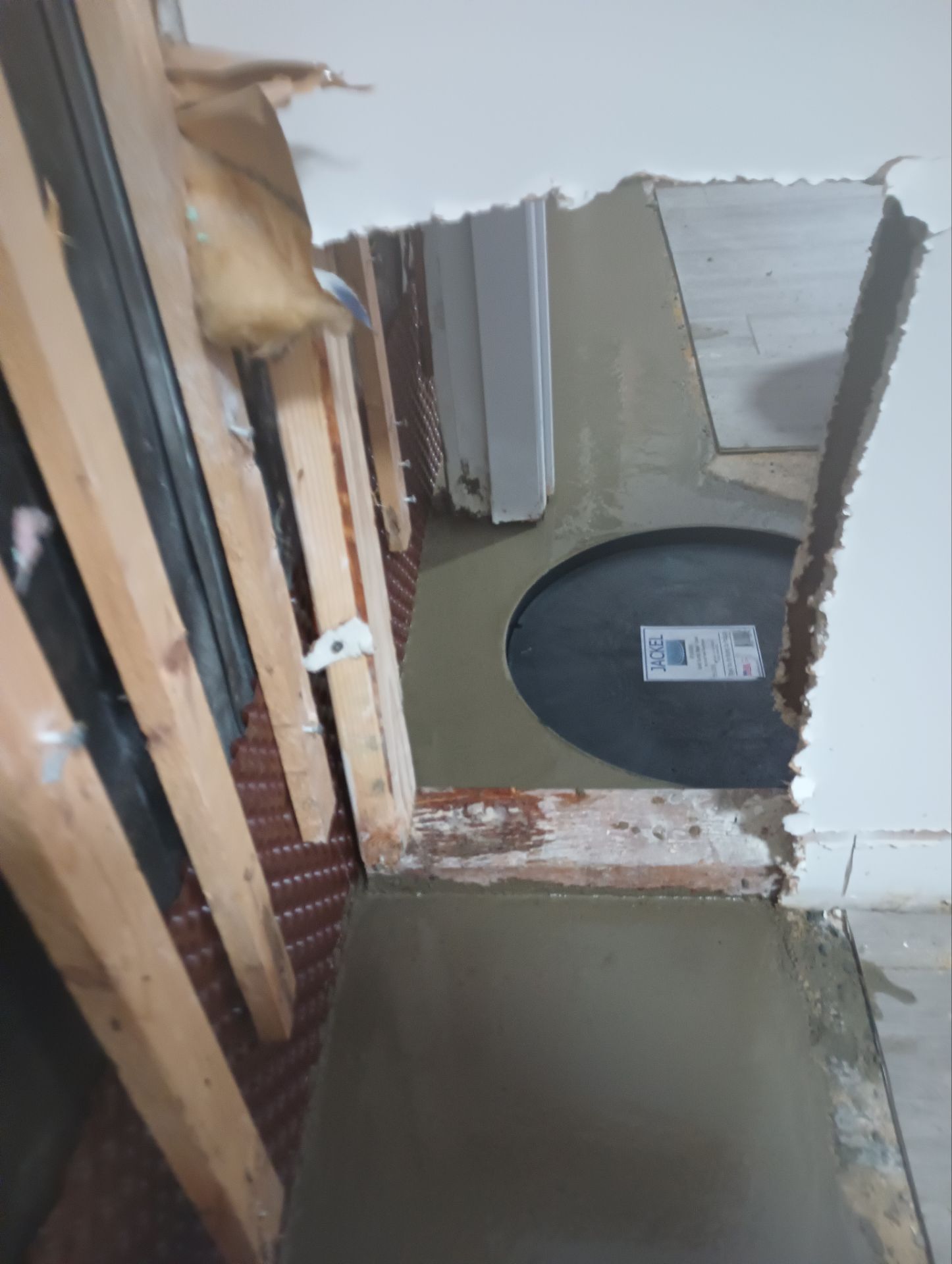 French Drain using pipes by Stone Waterproofing