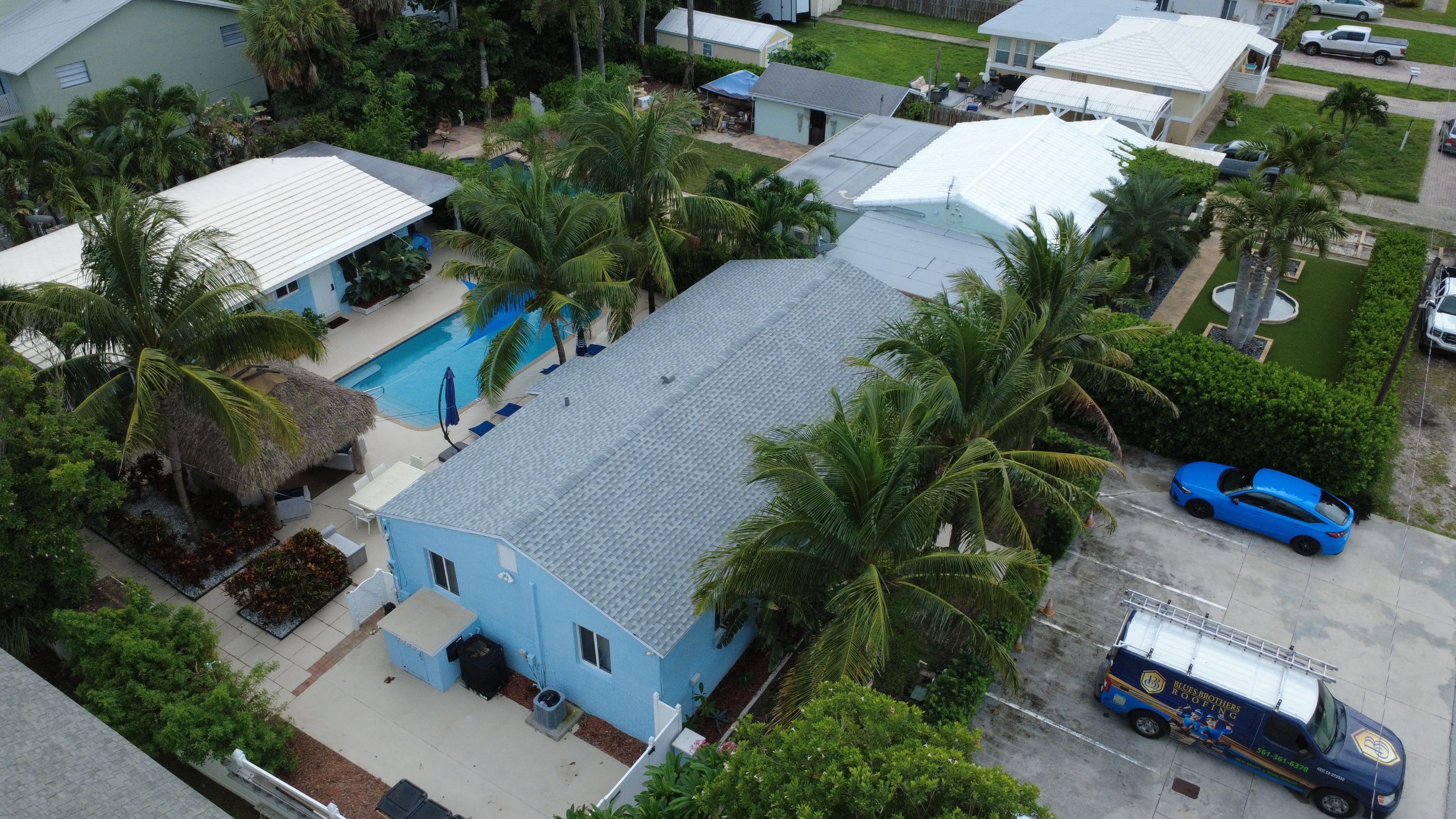 Residential Roofing Installation using GAF by BLUES BROTHERS ROOFING