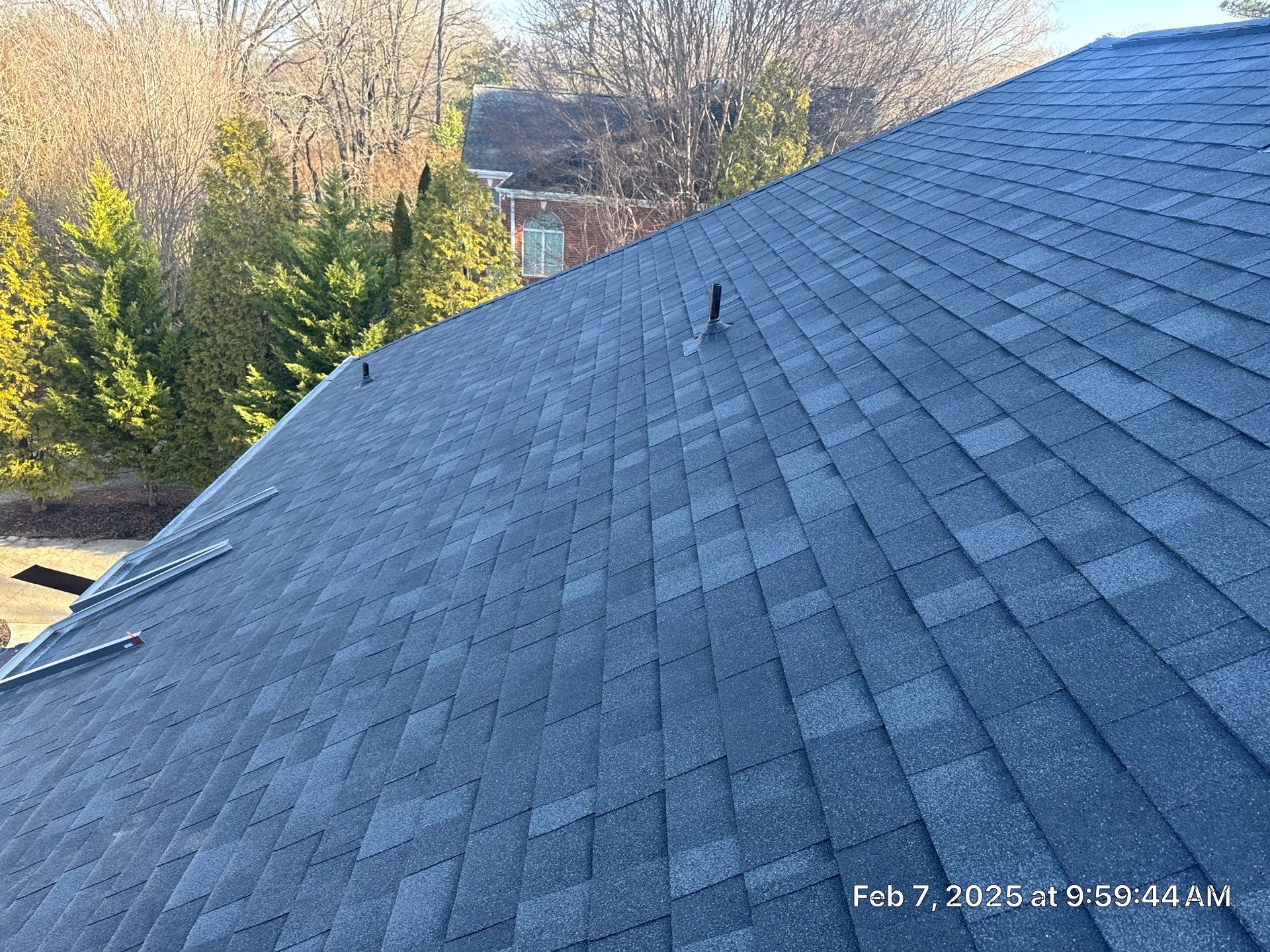 Charlotte, NC Architectural Shingle Roof Replacement and Velux Skylight Installation by Merritt Roofing LLC