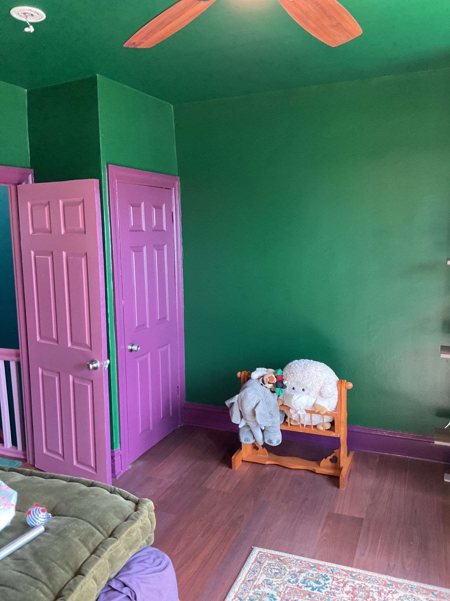 Bold Bedroom Refresh in West Philadelphia by Groovy Hues