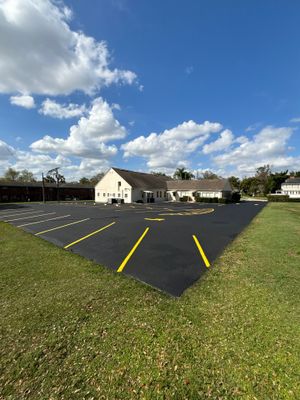Asphalt Repair, Sealcoating & Line Striping at Beacon Hill Fellowship