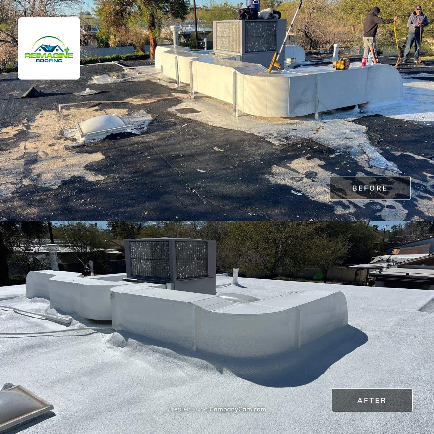 Spray Polyurethane Foam by Reimagine Roofing
