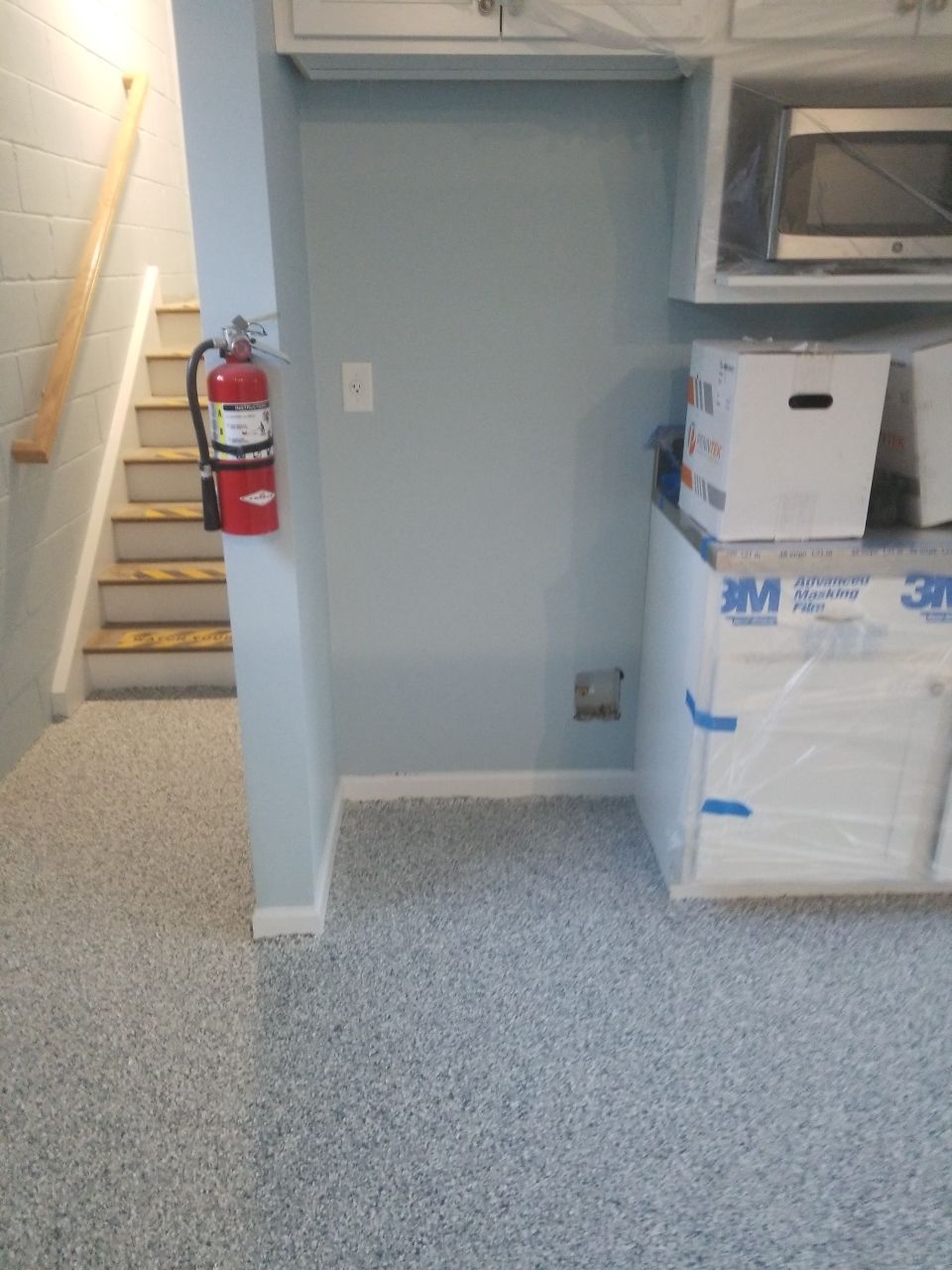 Kennel Floor Coating and Wall Painting using Penntek by Spectrum Painting, LLC