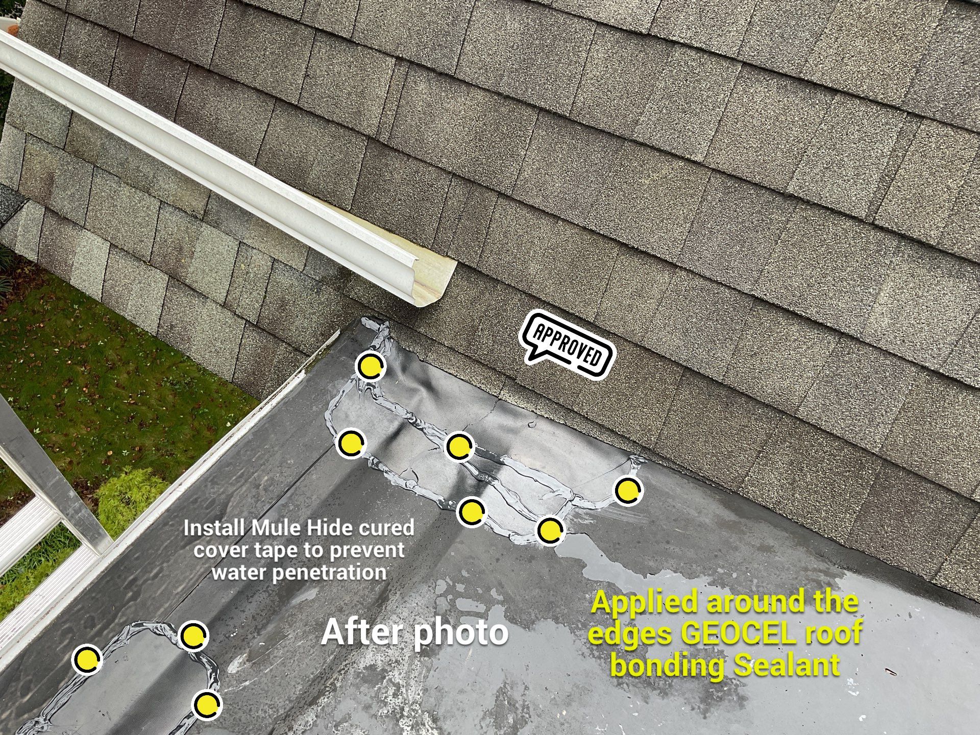 EPDM Repair  by Alpha Design Services