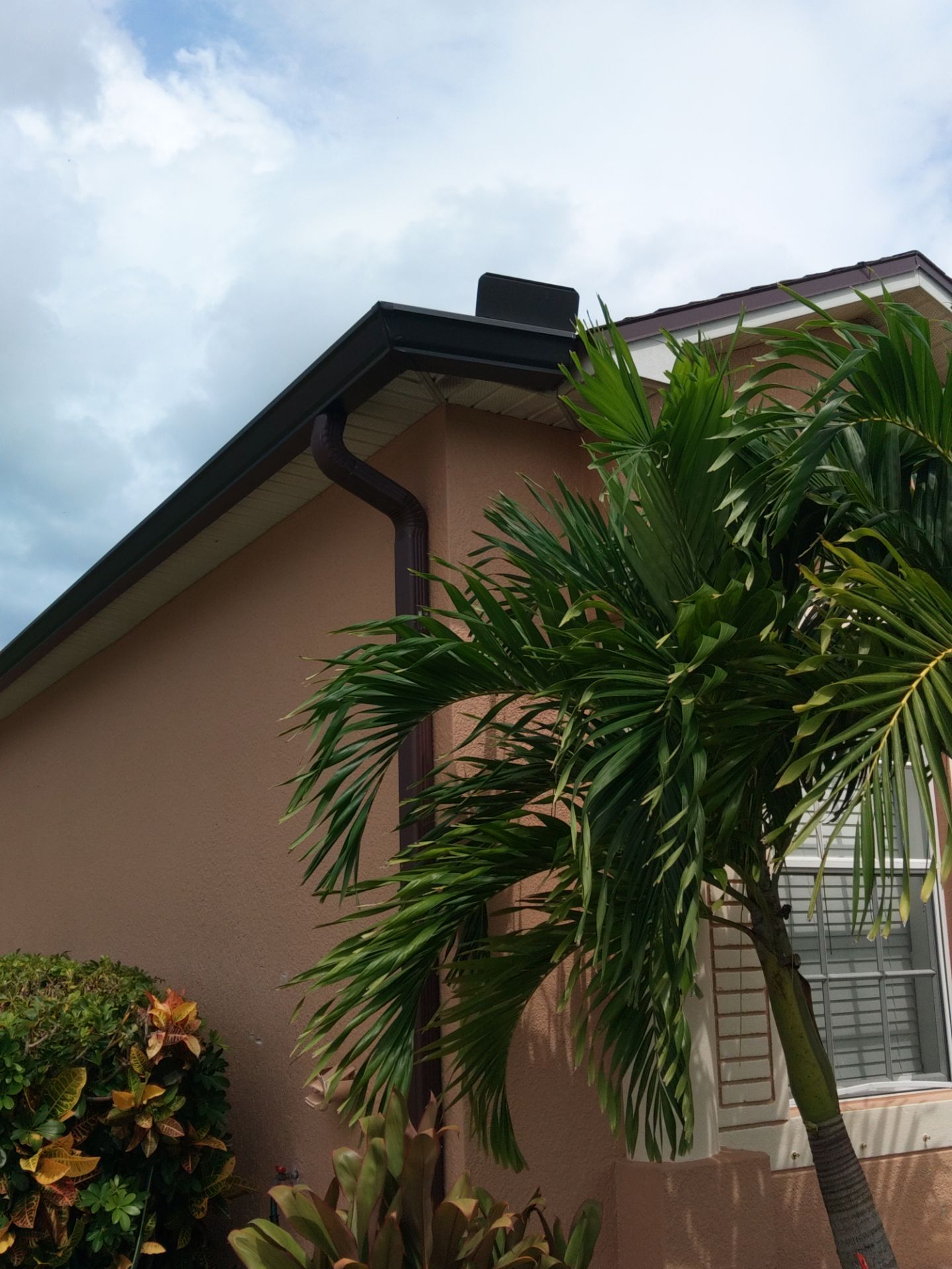 Downspout Installation for Multi-Story Homes in Cape Coral FL by Gutter Professors