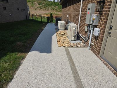 Driveway using Cabin Fever