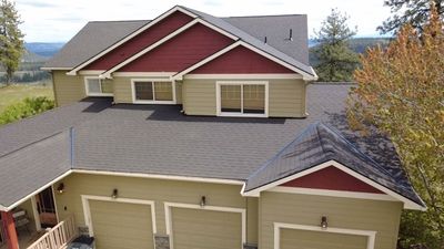 North Prairie Crest Rd Spokane Residential Roof Installation with CertainTeed Landmark Shingles