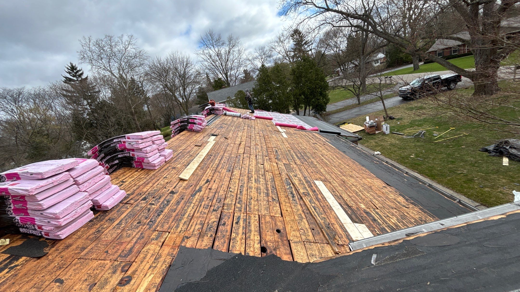 Roof Replacement using Owens Corning Williamsburg Gray by 180 Contractors