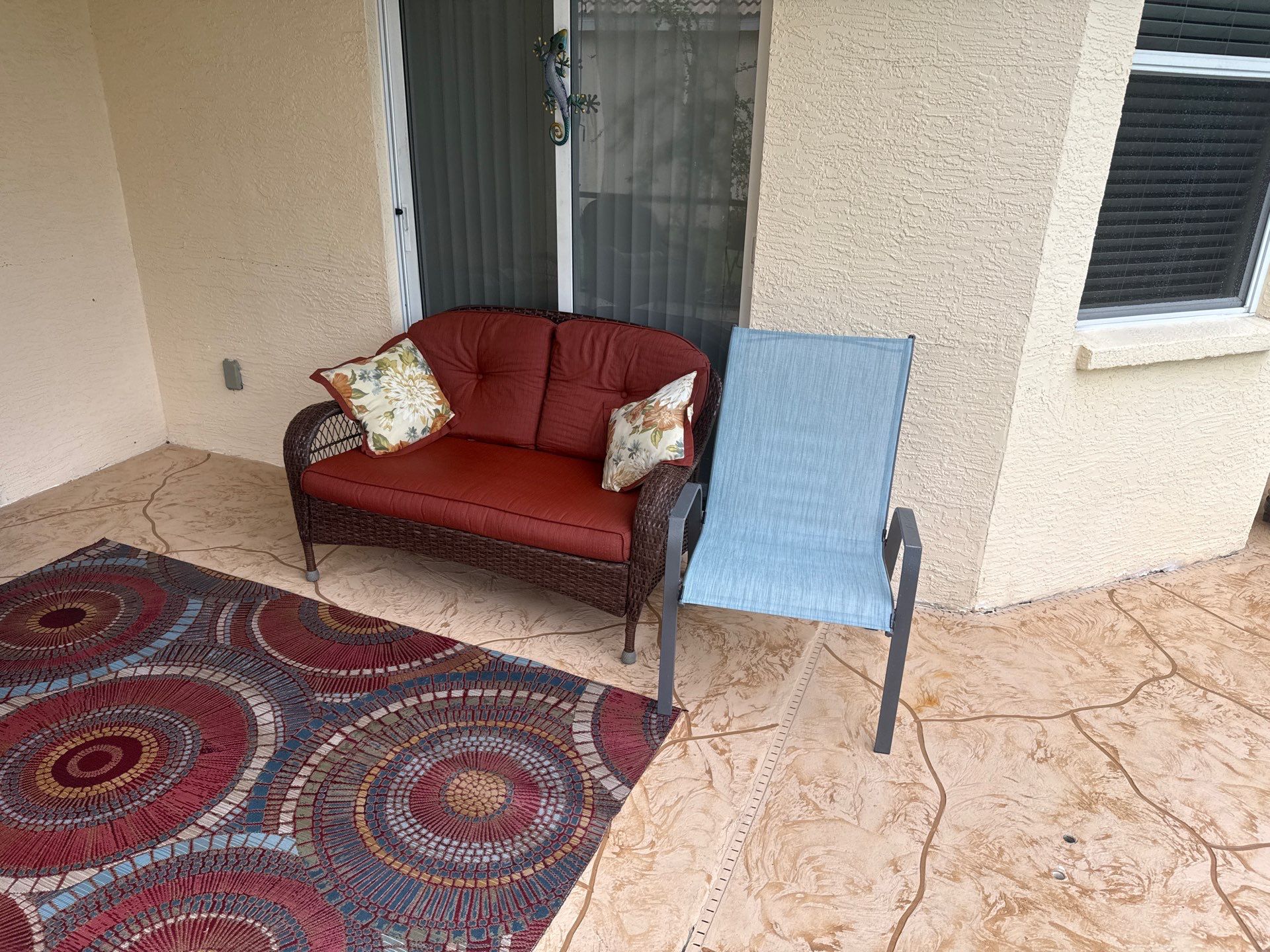 Painted Pool Deck, Screen Enclosure & Outdoor Furniture Cleaning – Tara Community, Bradenton, FL by Sunshine AquaWash