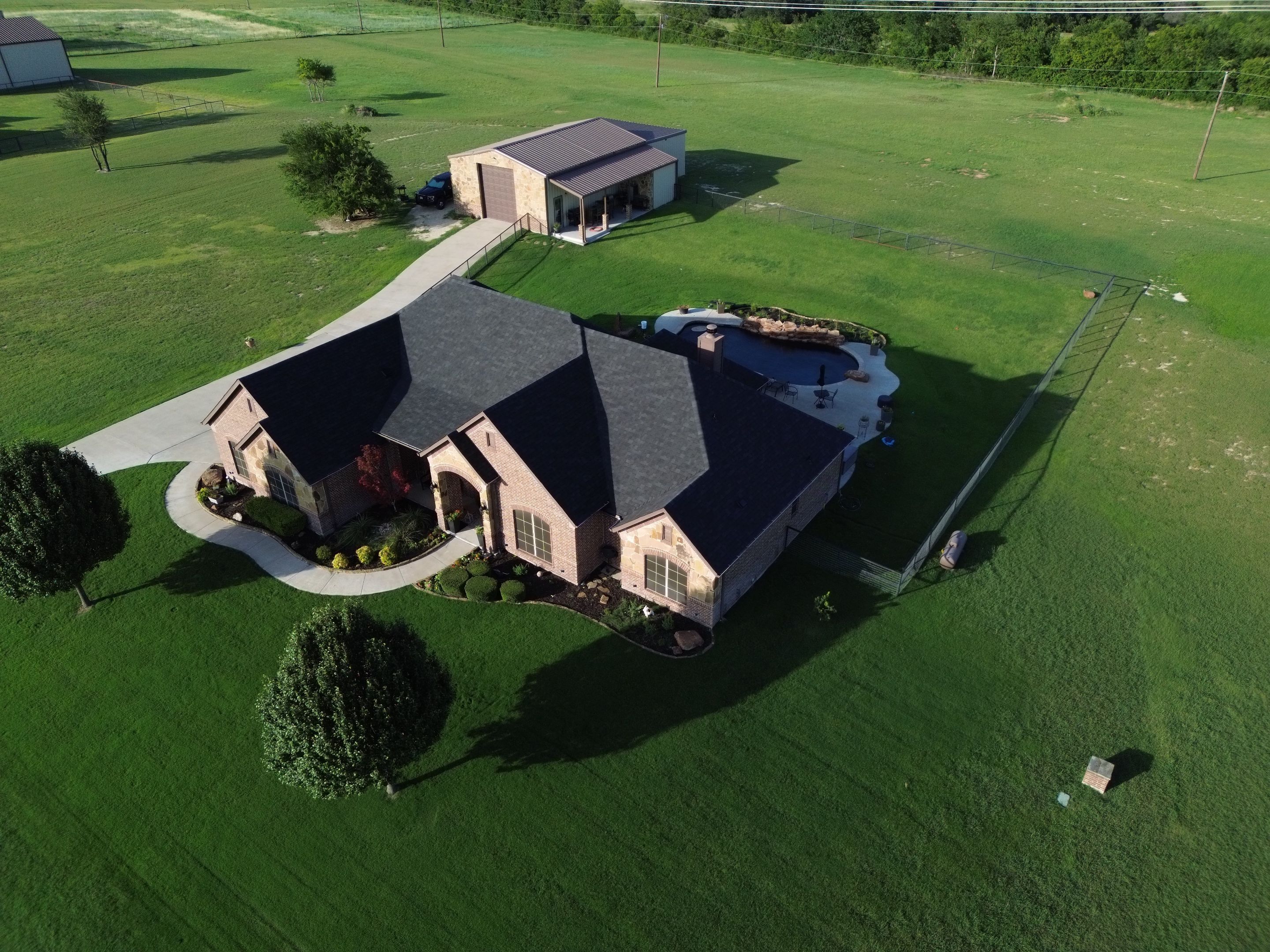 Project in Azle by Lonestar Roofing and Restoration LLC.