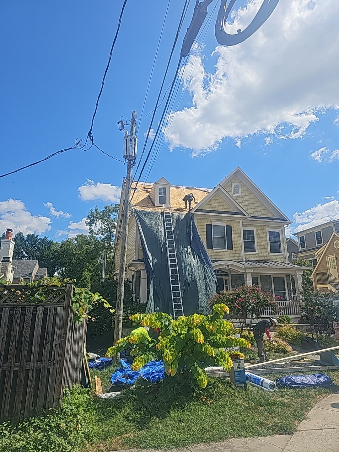 Residential Roofing Installation using Shingles  by Real1Construction