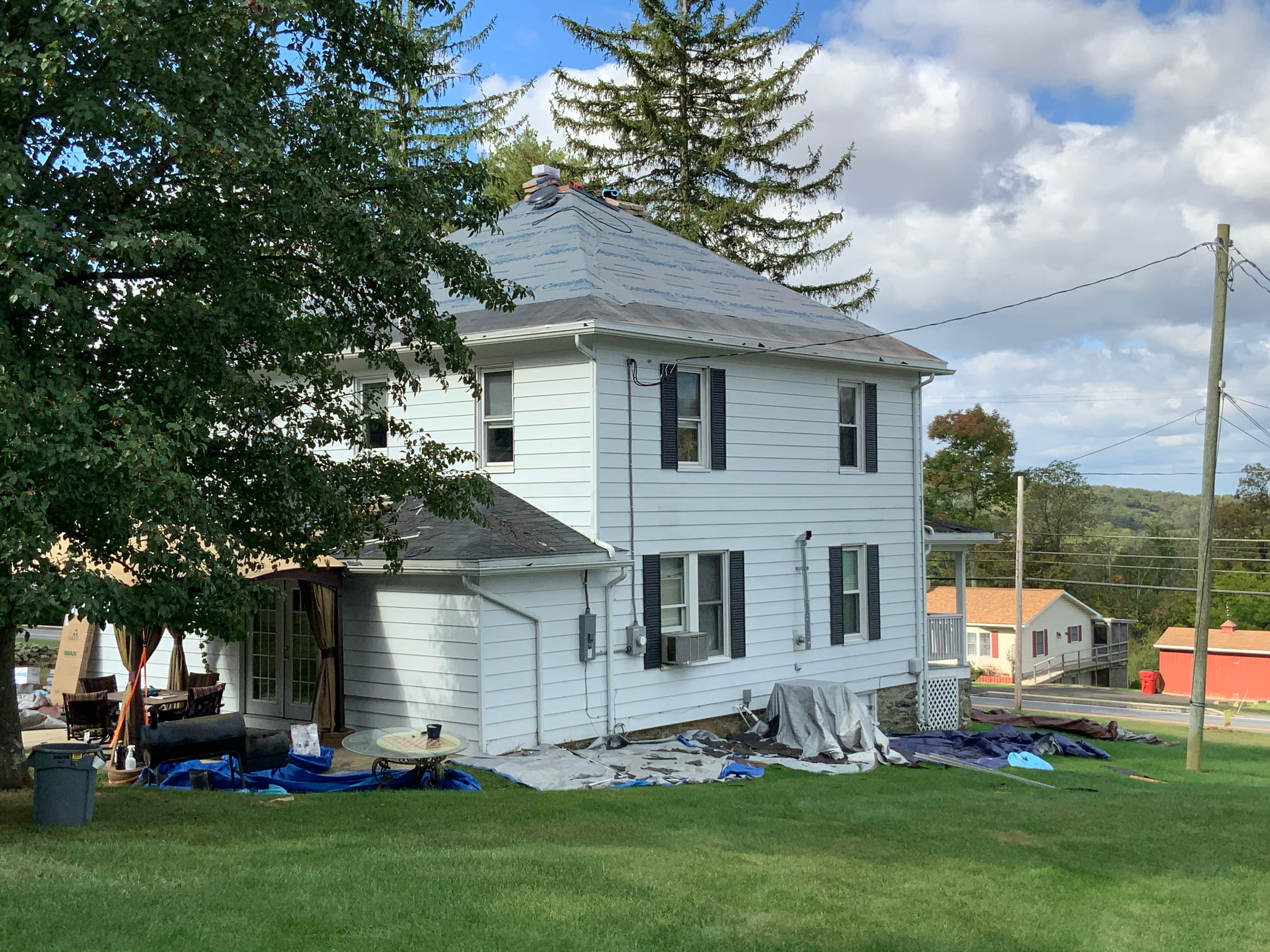 Residential Roofing Installation using Max Def Resawn Shake by Alpha Design Services