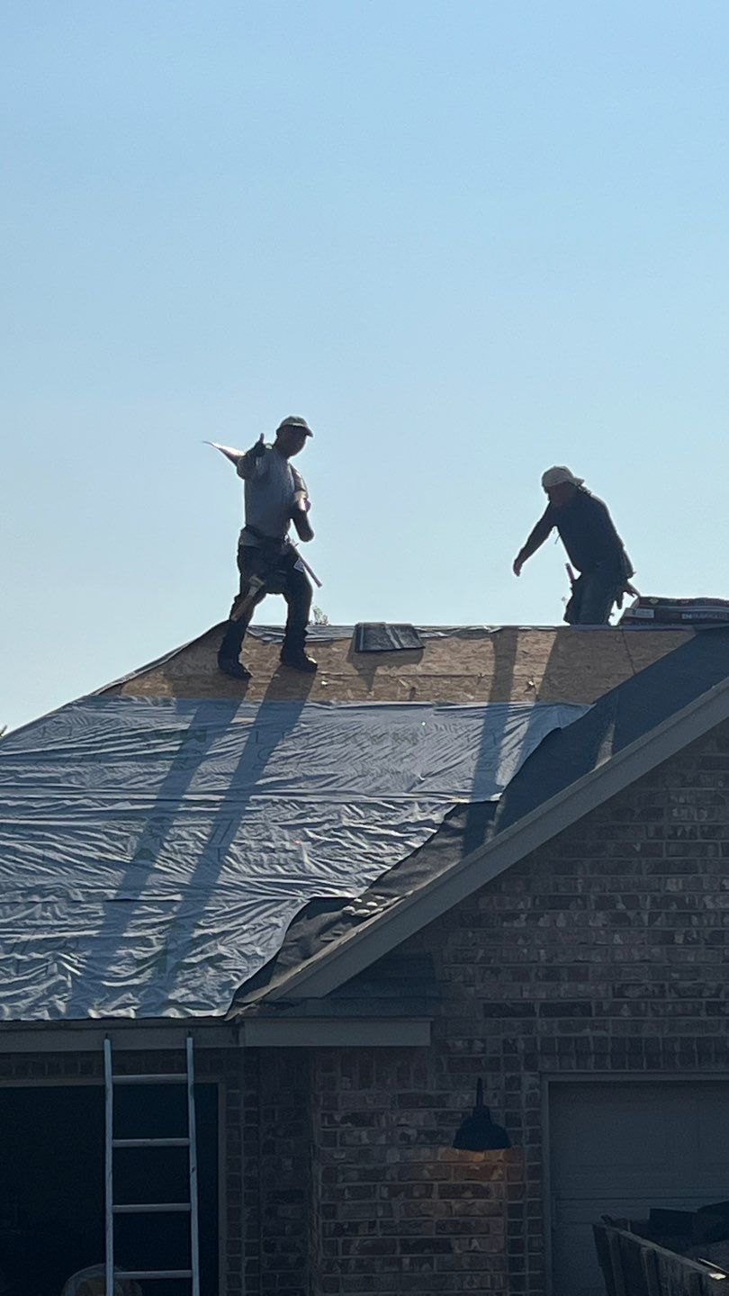 Residential Roofing Installation using GAF Natural Shadow  by A & H Roofing and Contracting