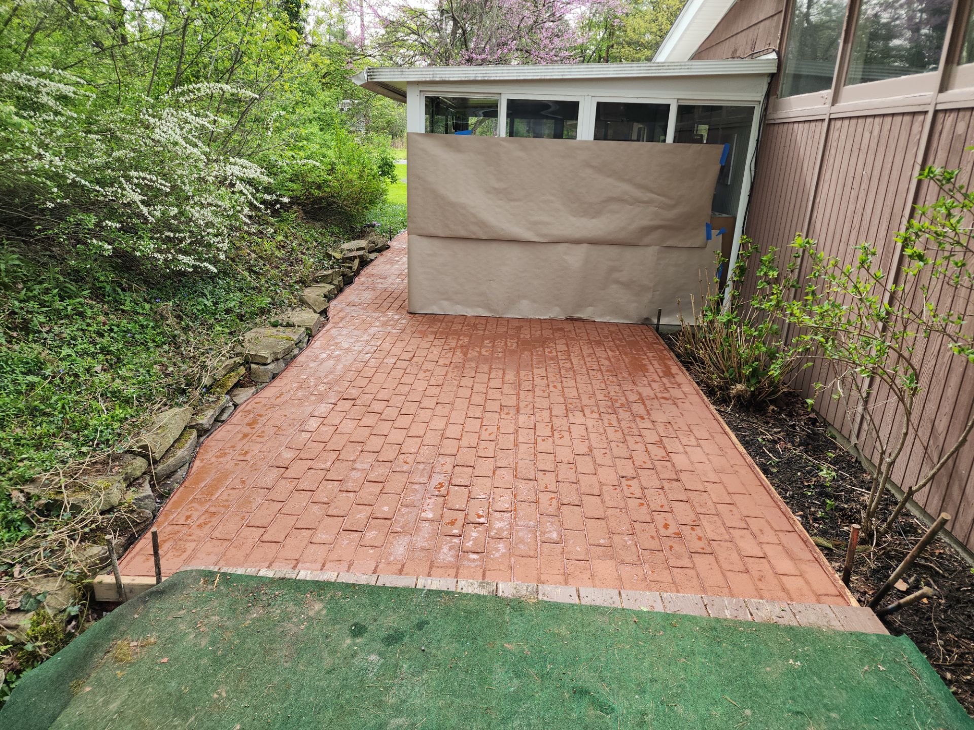 Stamped Concrete by Ivy Lea Construction