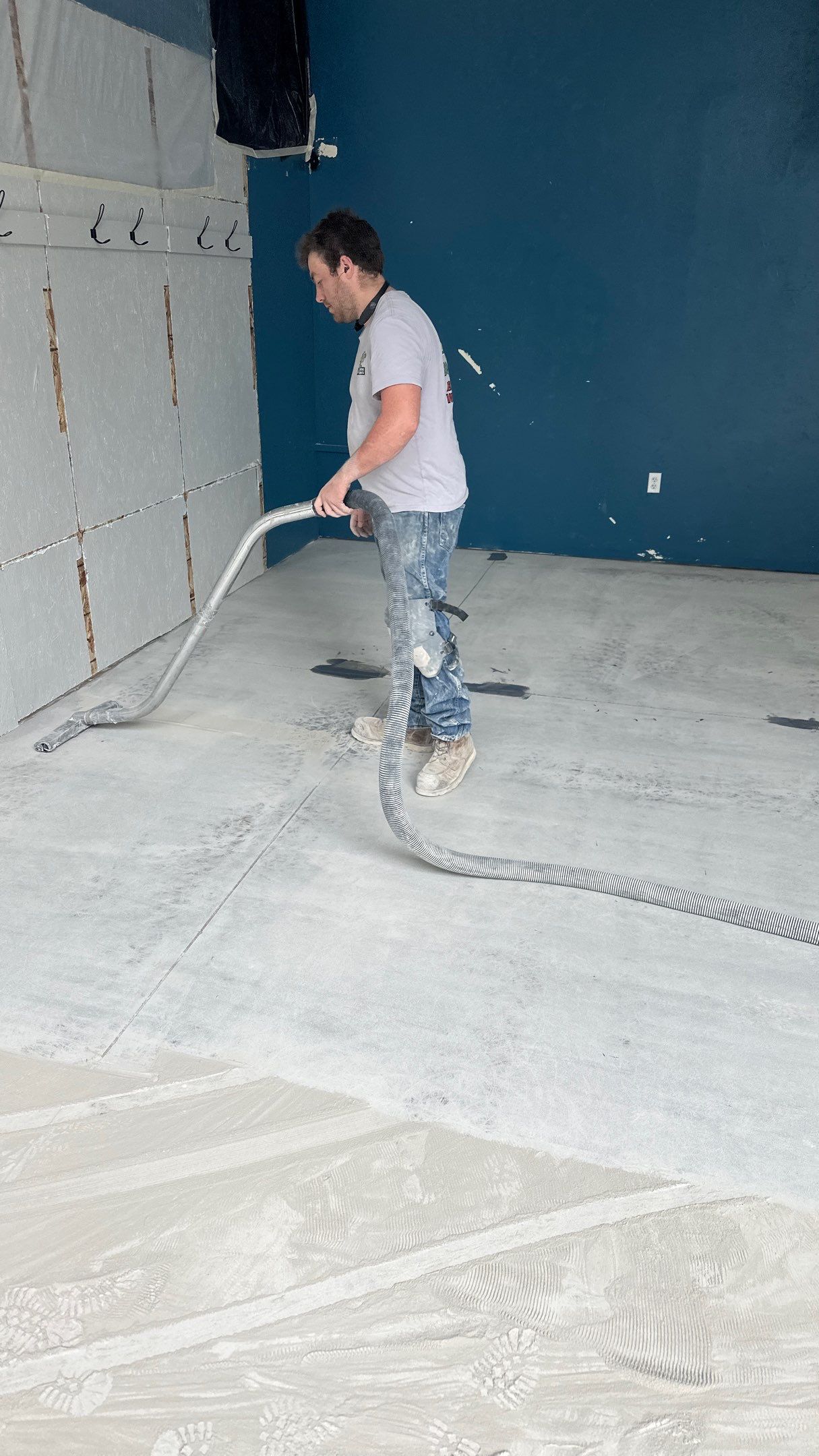 Shop Transformation using Pebble Beach by Croc Coatings, LLC