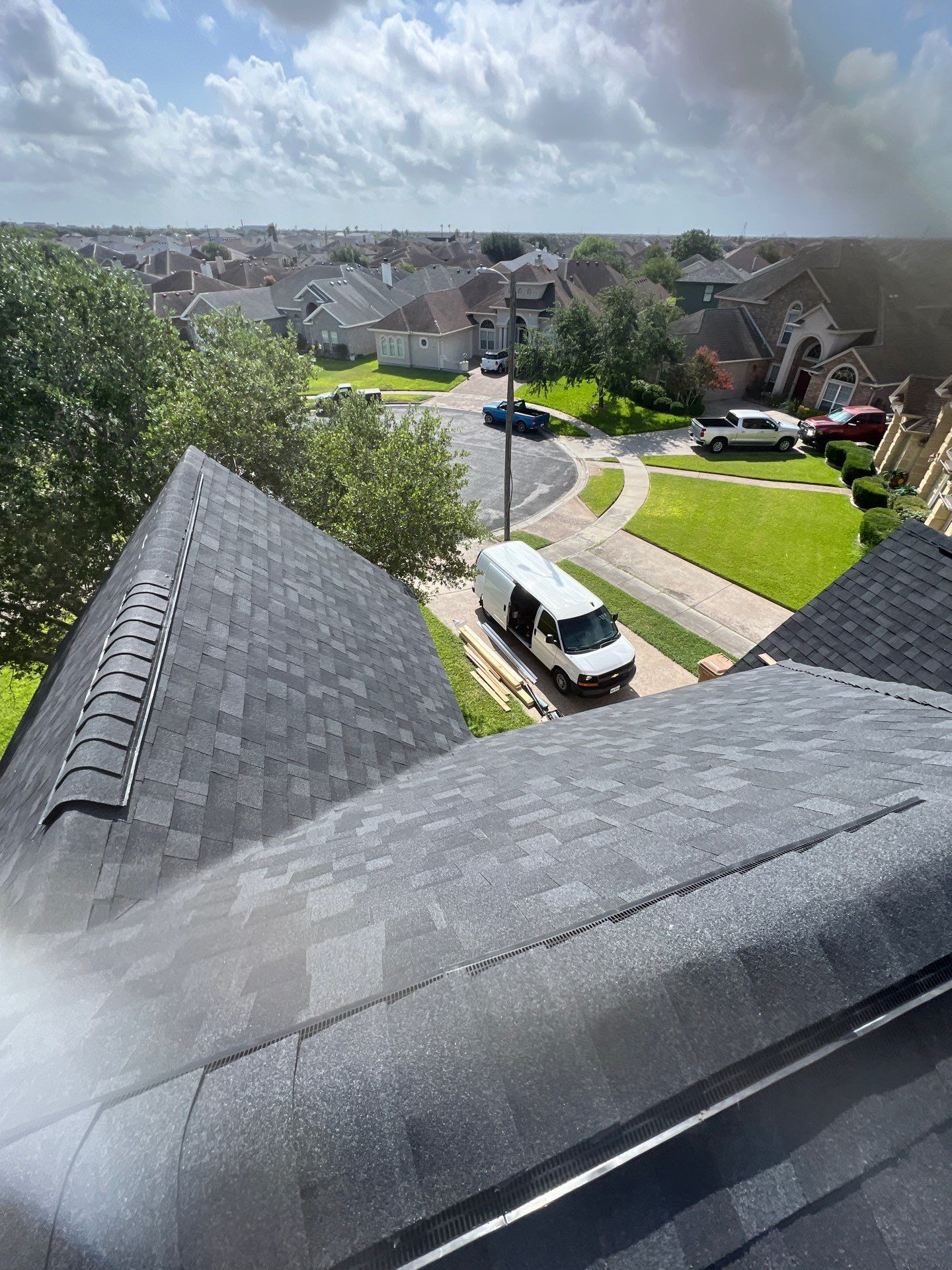Steep and High...Let's get It! by Bayfront Roofing and Construction
