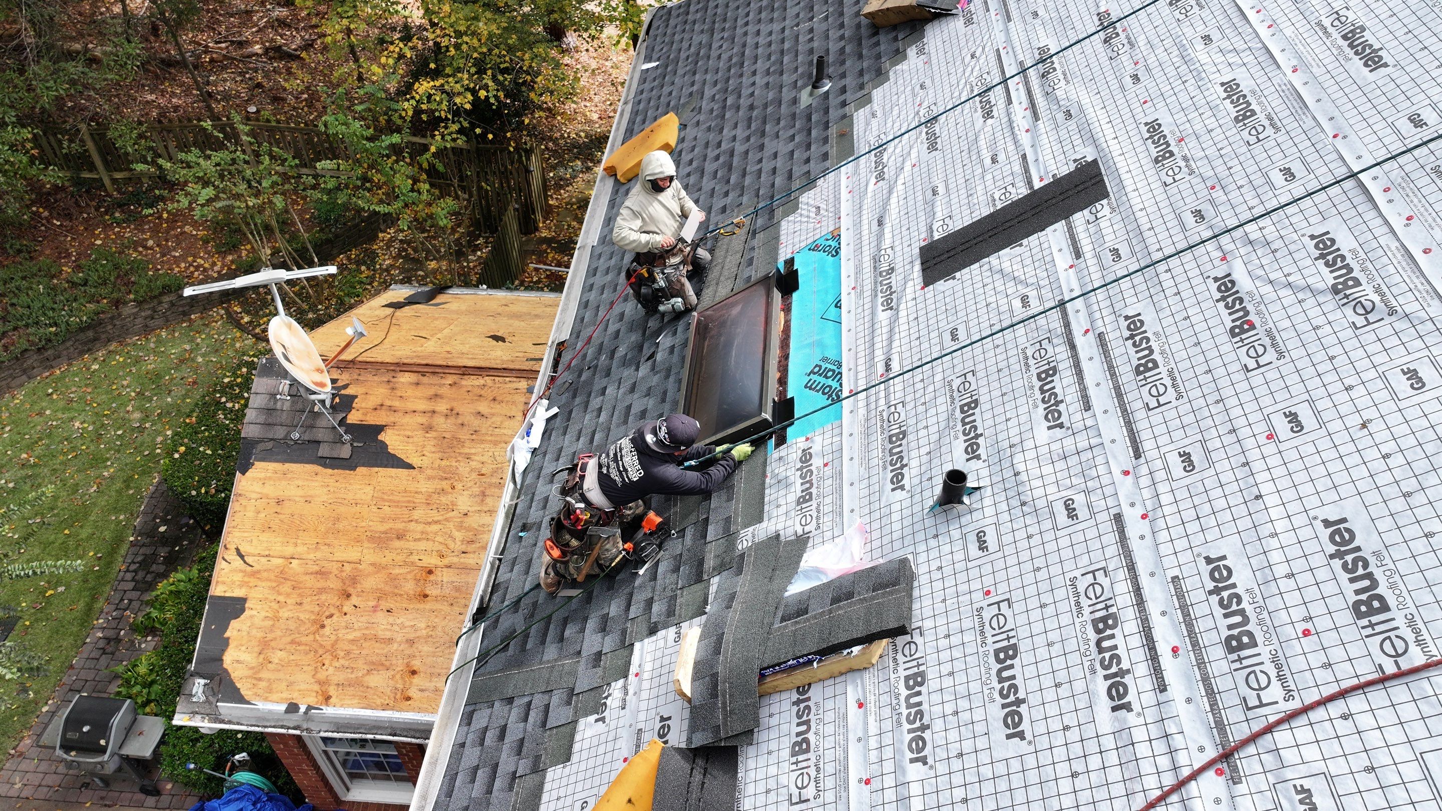 GAF Timberline HDZ in Charcoal by Element Pros Roofing, LLC