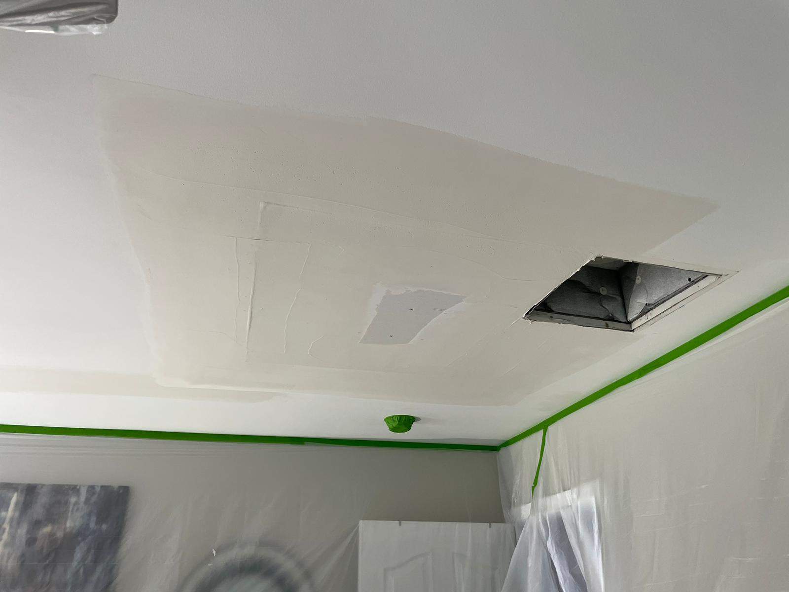 Roof and gutter replacement and interior repair by hail and wind damage by Just Brilliant Restoration JBR