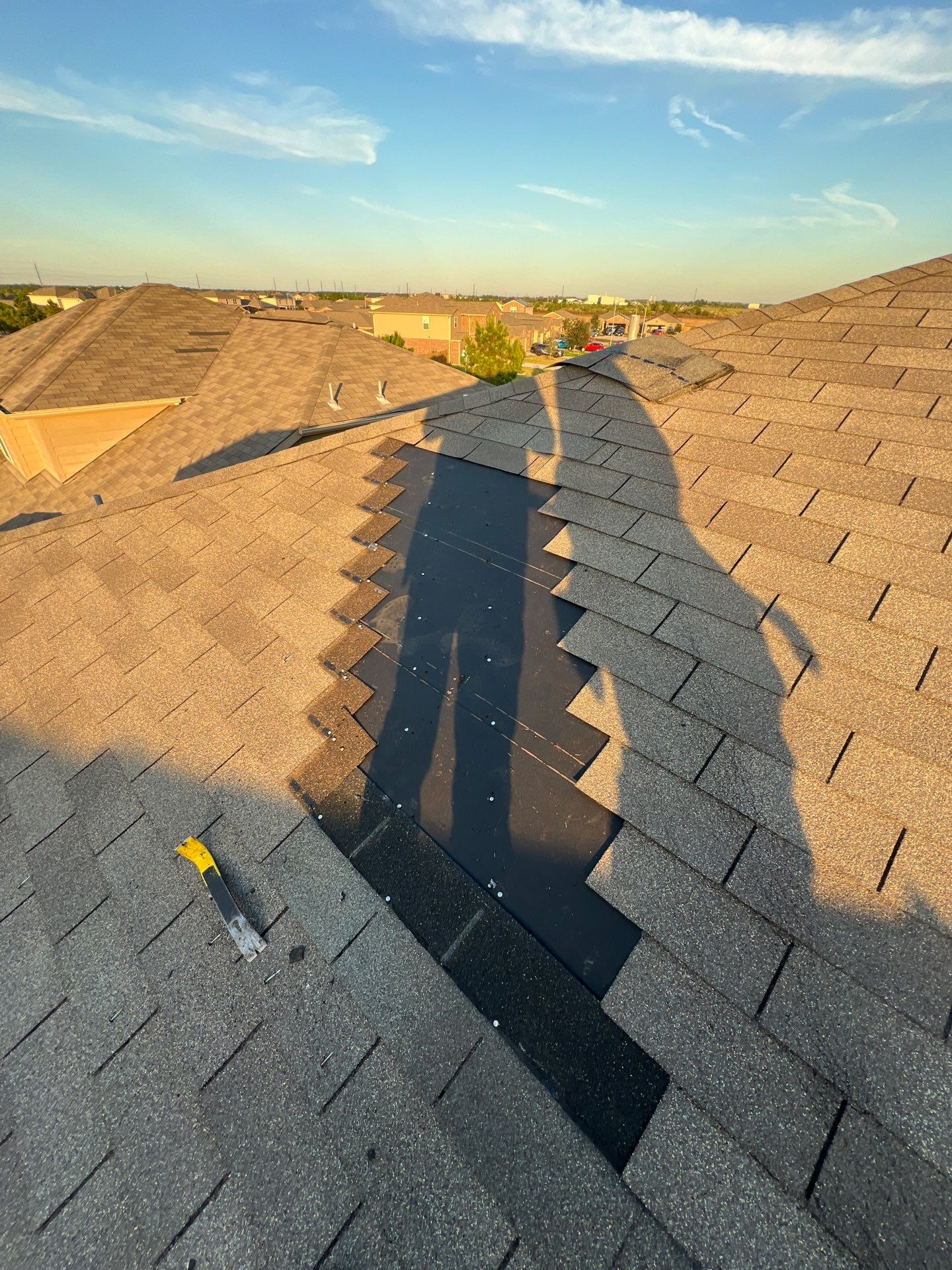 Hail Damage using Owen's Corning Duration (Lifetime) Shingles by Roof Repair Company