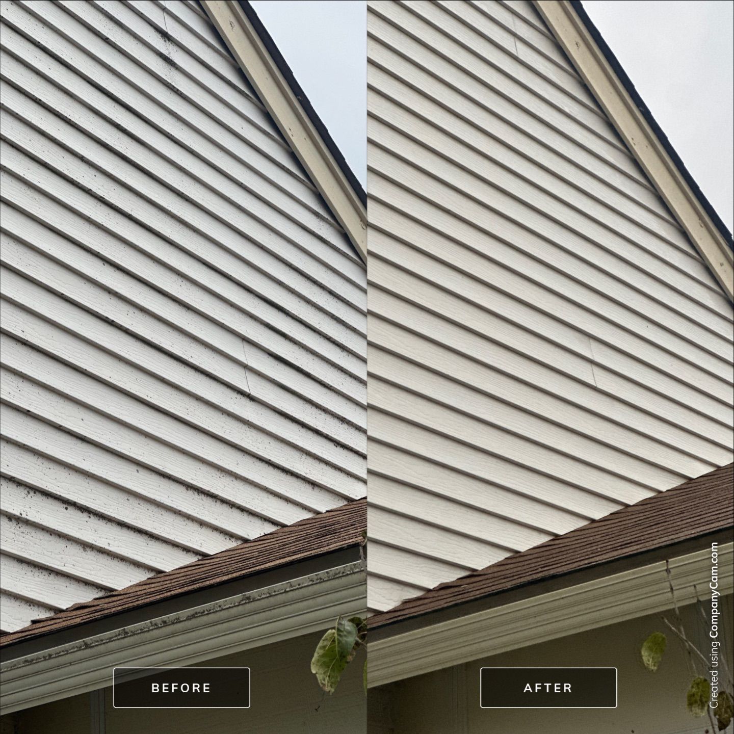 Project in Round Lake Beach by Simmons Power & Soft Washing