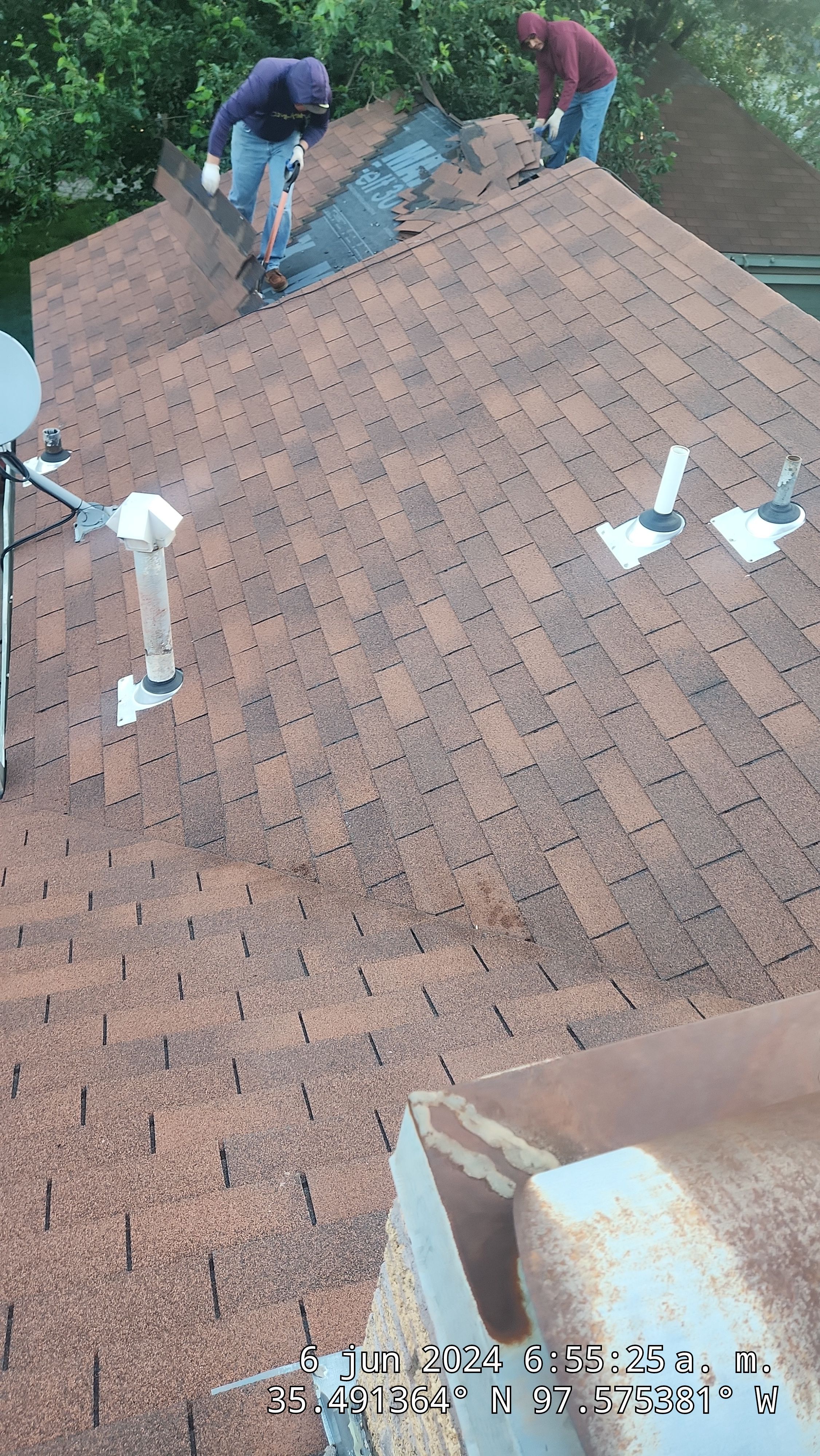 Residential Installation using Owens Corning by Castillo Roofing