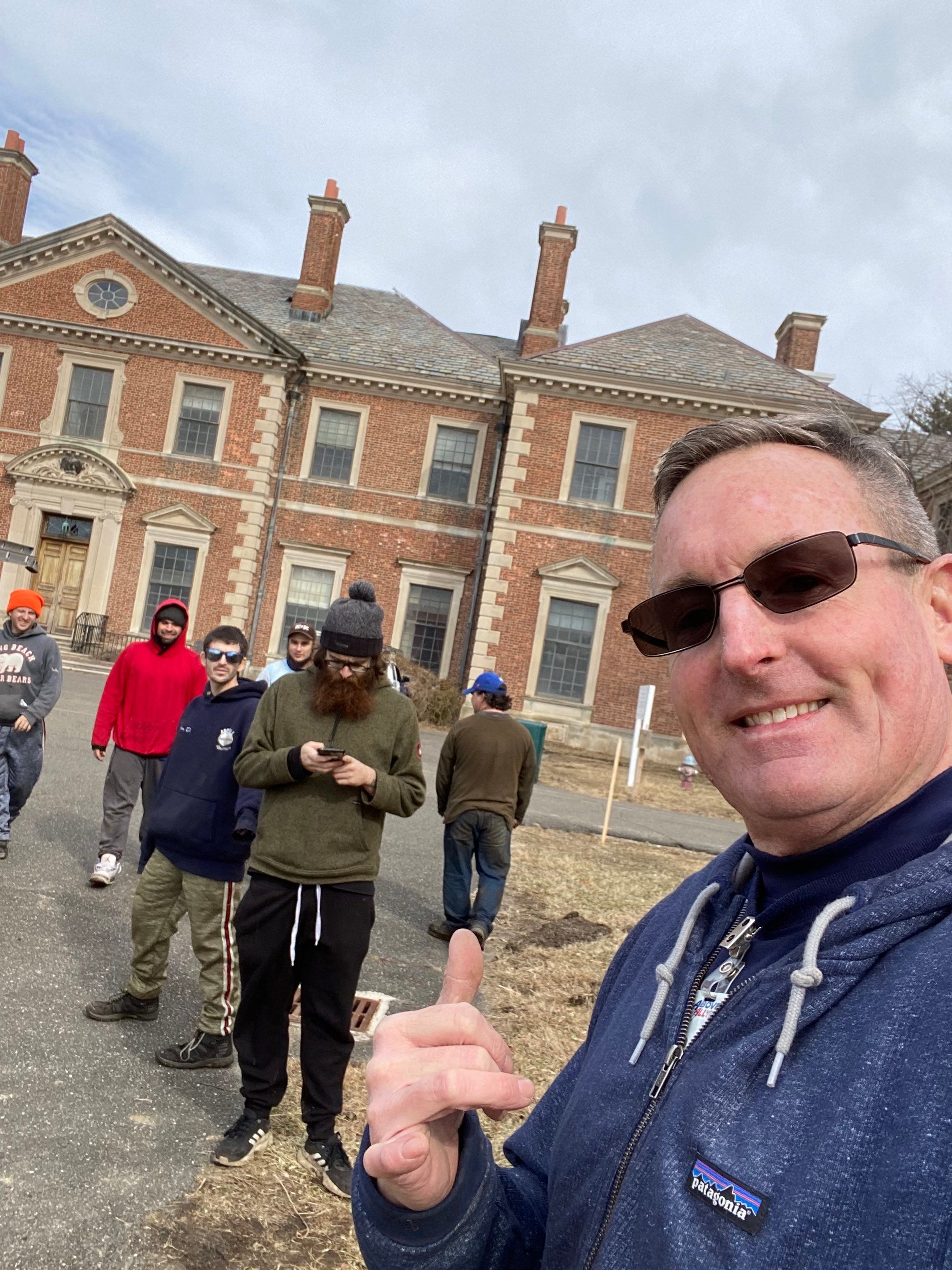 Caumsett Mansion by Above All Gutters 