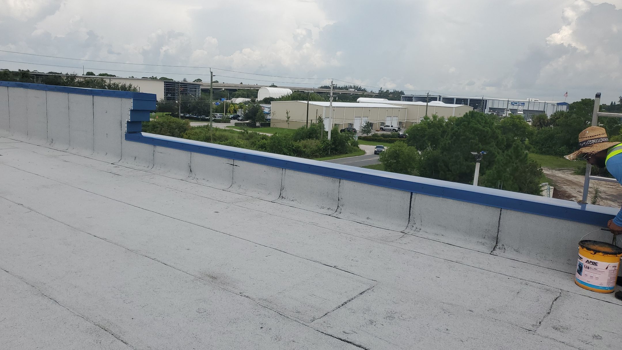 Torch Applied Modified Bitumen Roof Installation by Sailfish Roofing