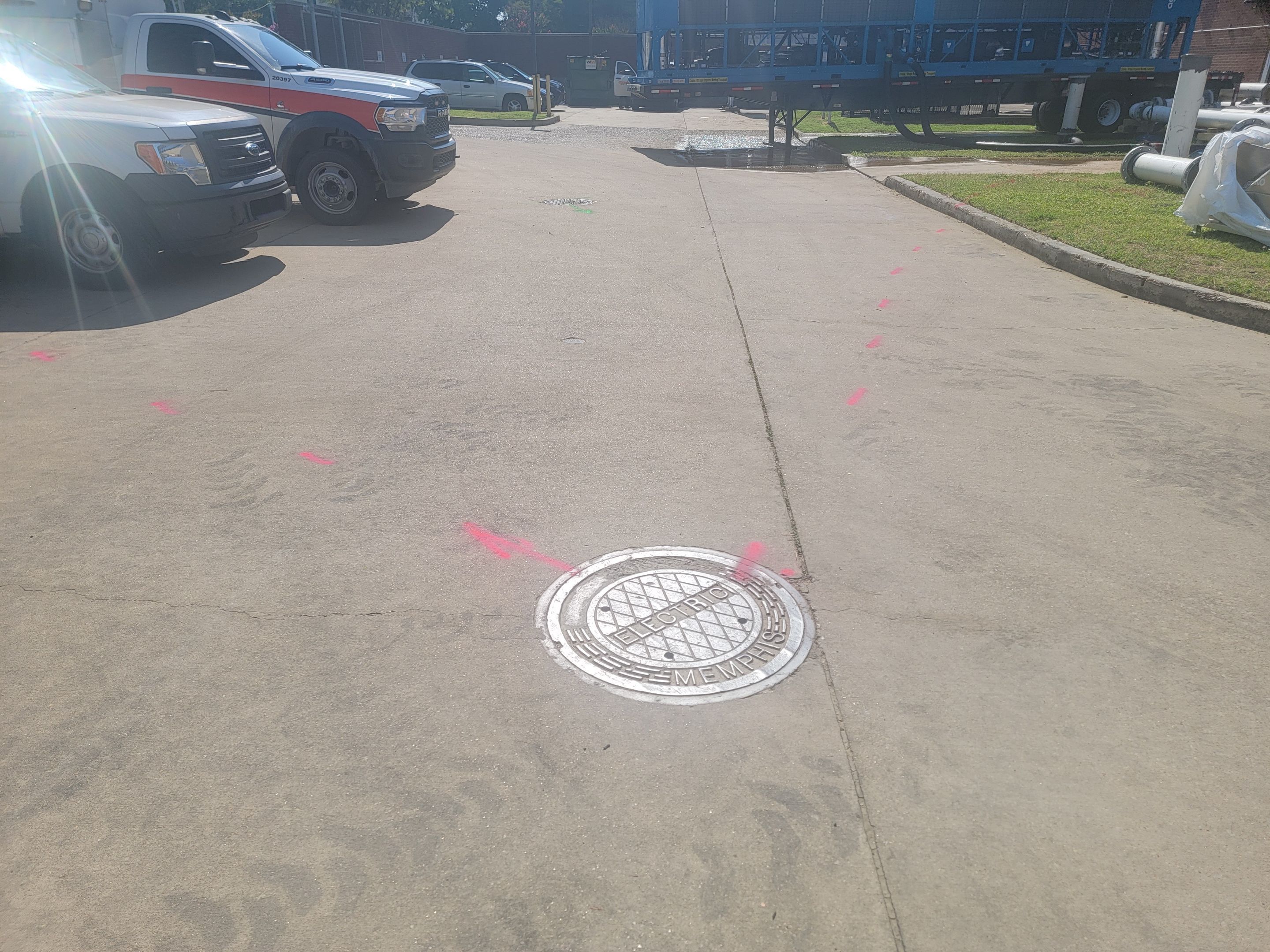 Utility Mapping, Locating, GPR work by Alsip Locating Service, LLC