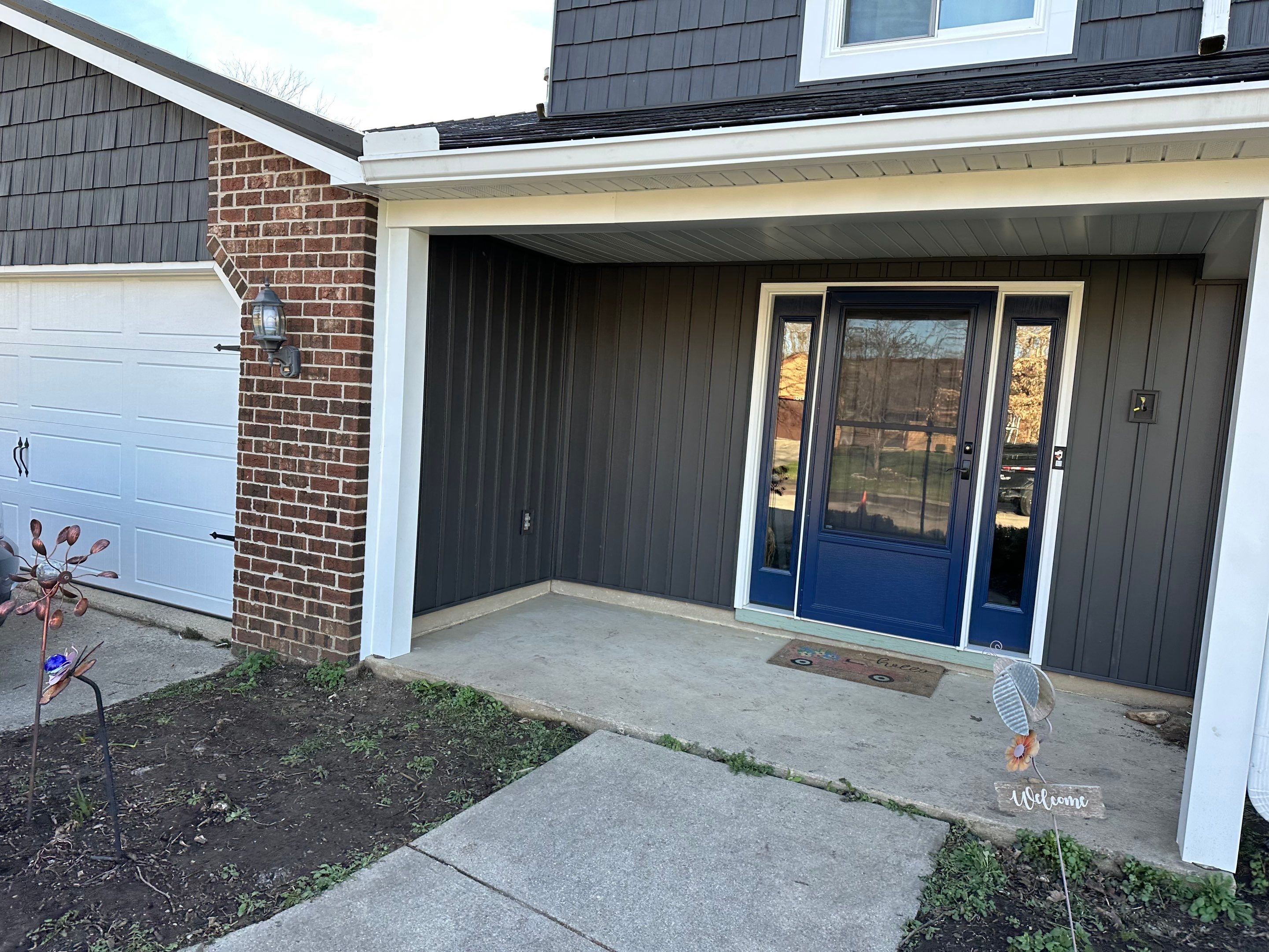 Full Exterior Home Transformation – Metal Slate Roof in Fort Wayne, IN by 4Ever Metal Roofing