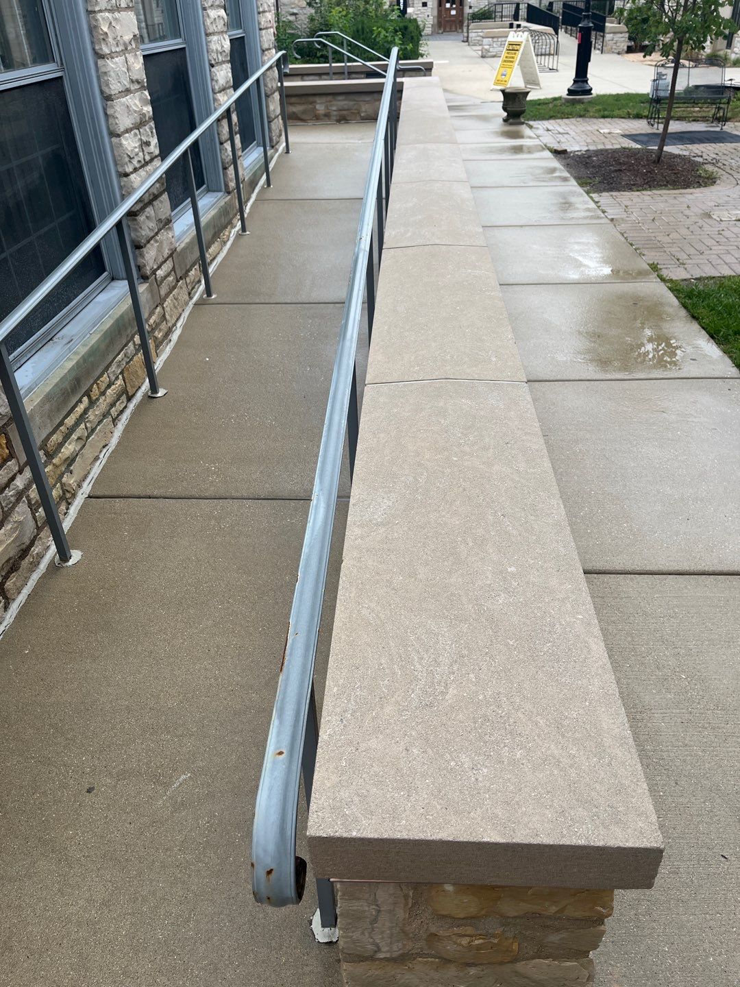 Brick paver cleaning. by Northern Power Washing LLC.