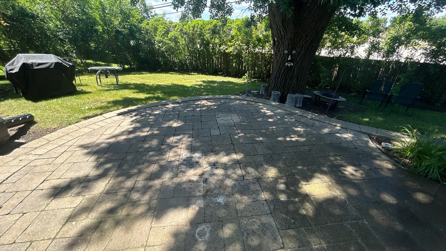 Brick paver clean, sand and seal.  using Surebond SB-1300 by Northern Power Washing LLC.