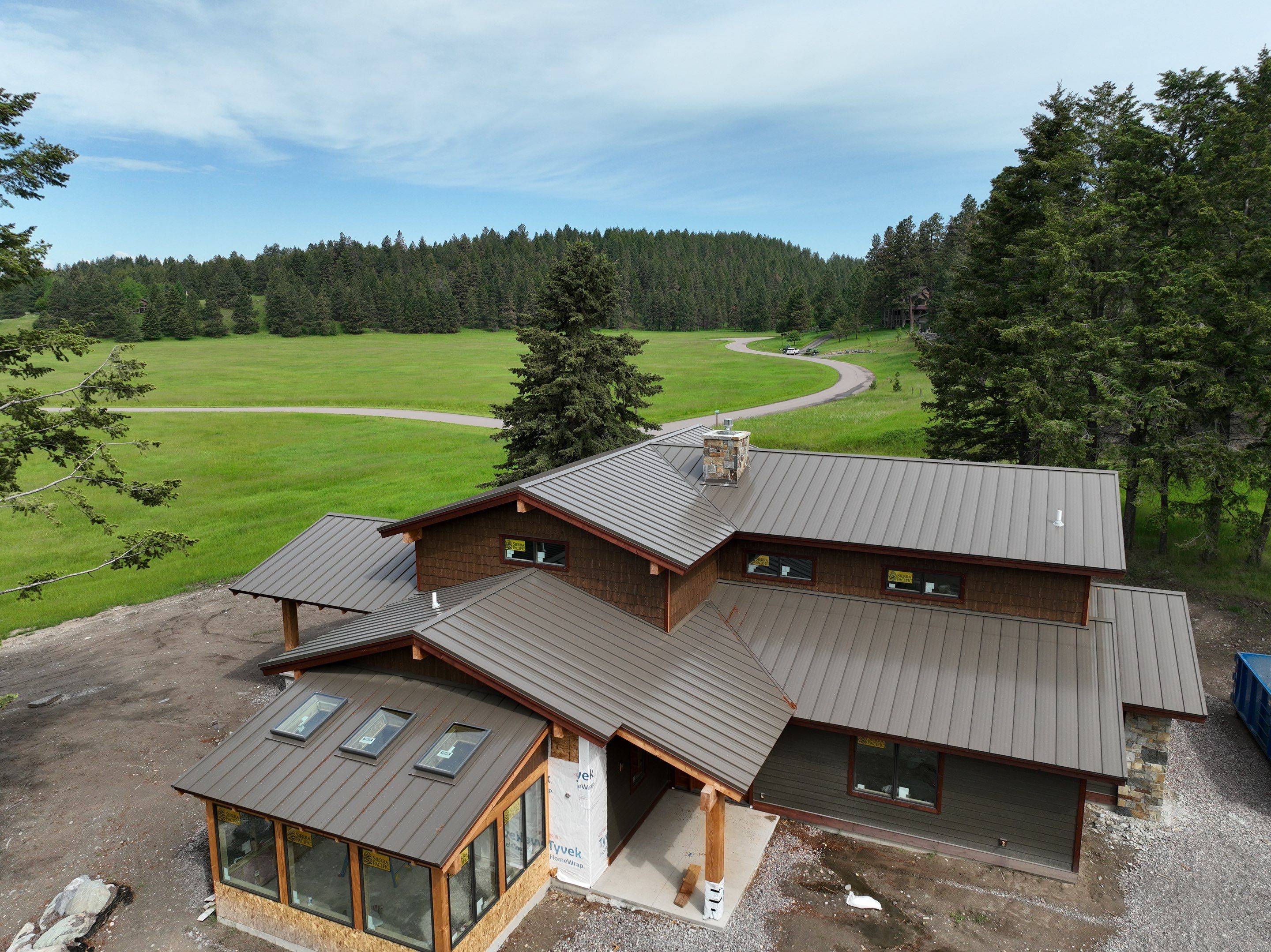 Glacier Steel - Weathered Copper (16") by Montana Roofing Solutions