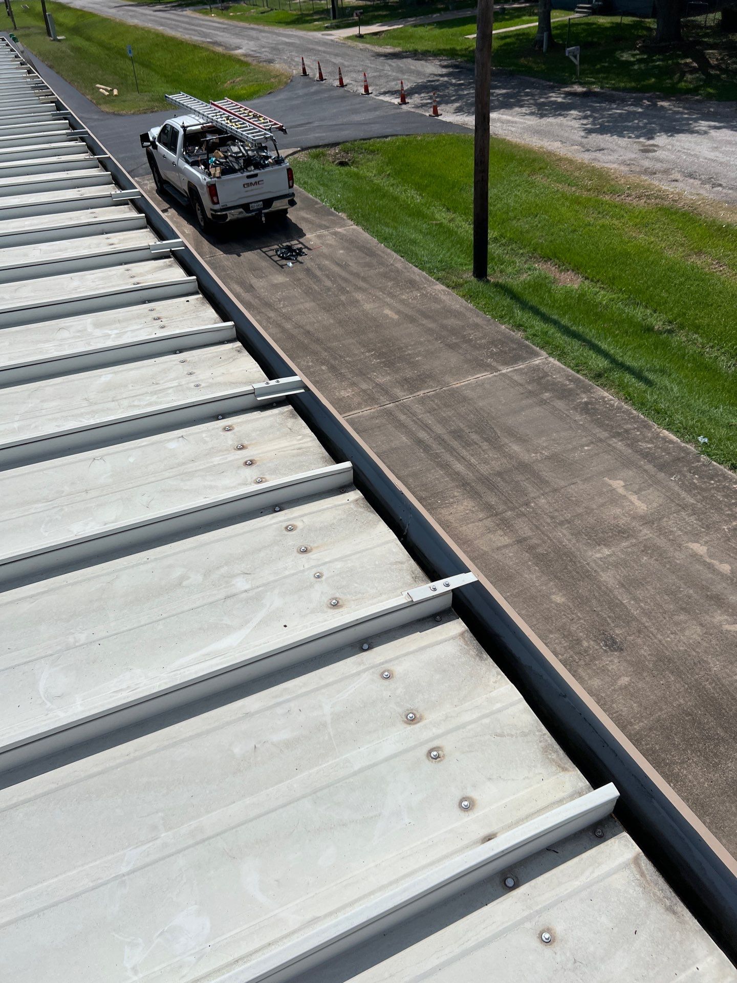 Commercial Roofing Repair using Metal by Roof Repair Company