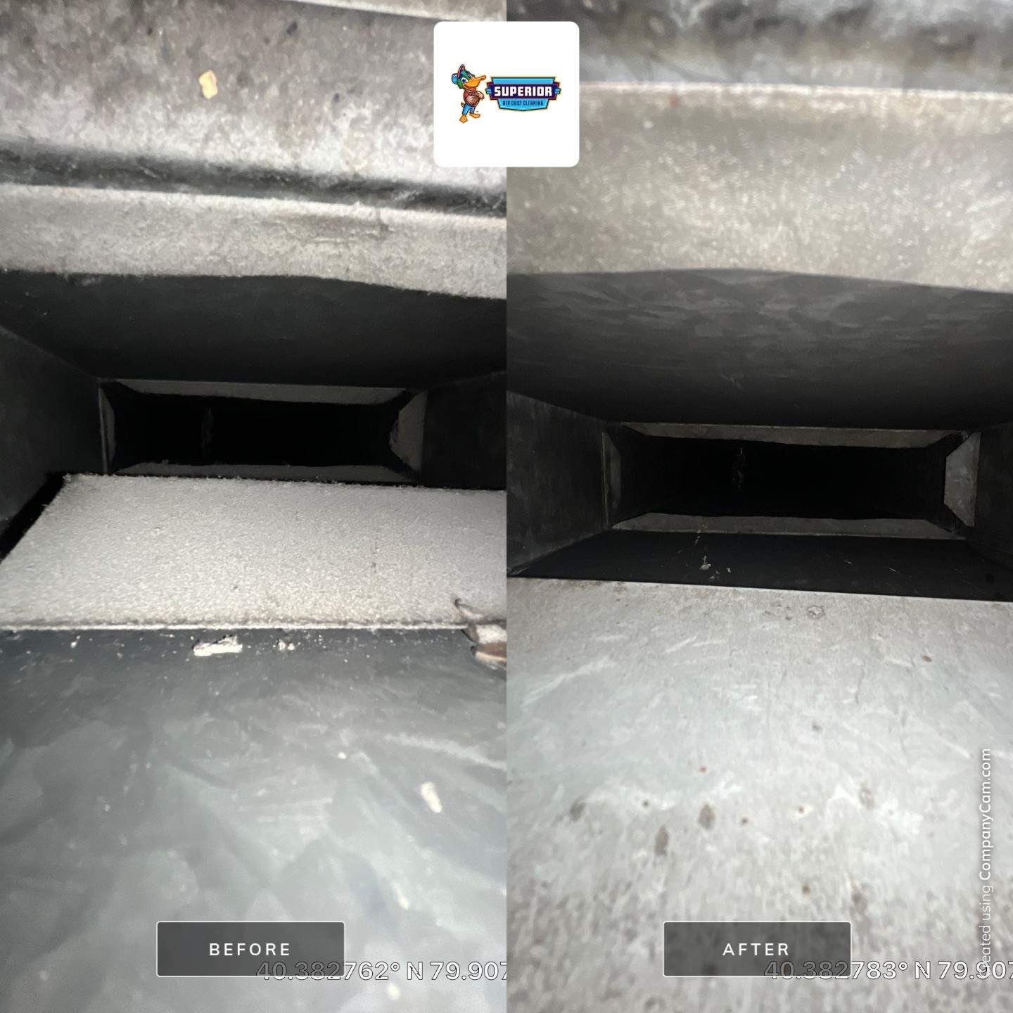 Air Duct Cleaning With a Vacuum Truck in Homestead, PA by Superior Air Duct Cleaning