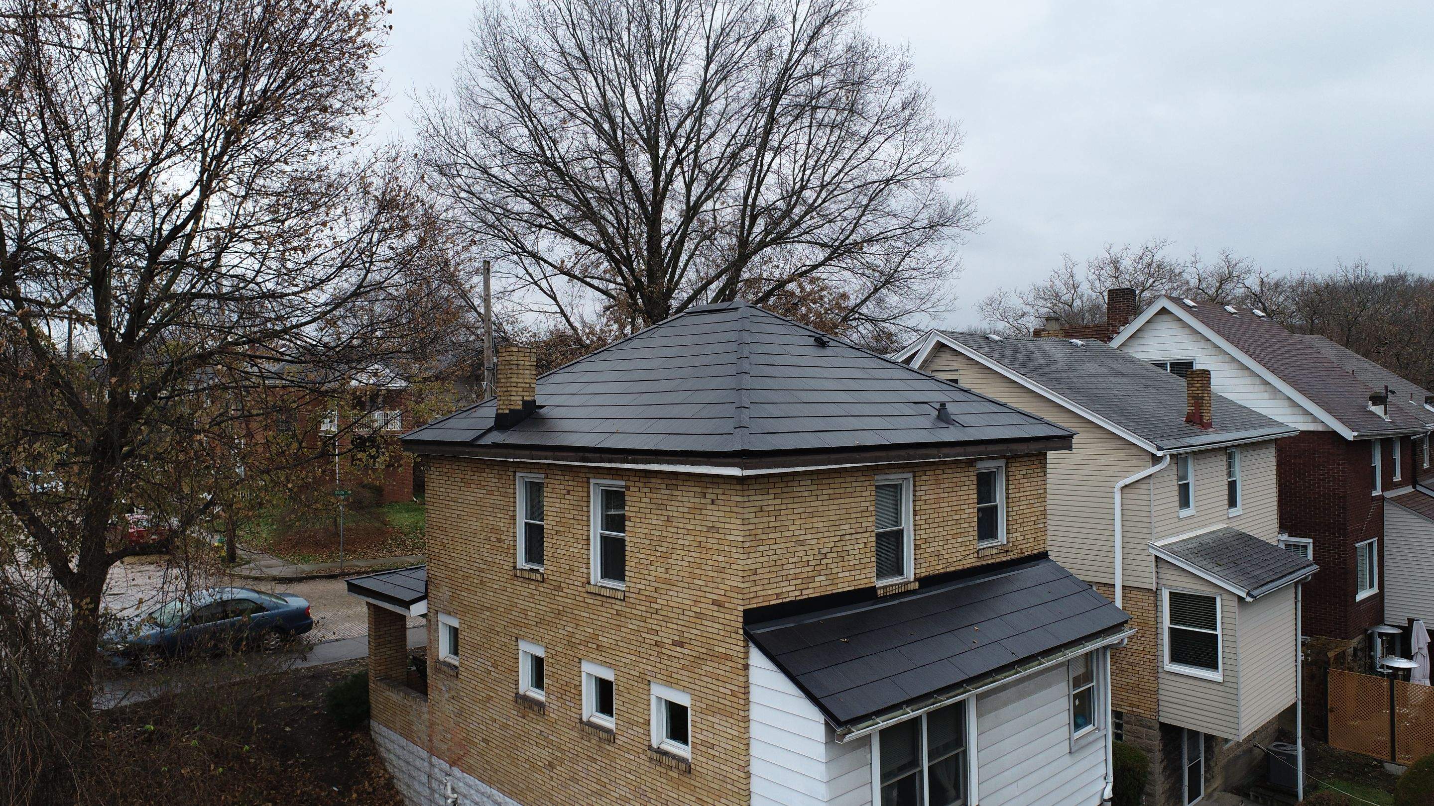 Tesla Solar Roof in Pittsburgh, PA by American Home Contractors