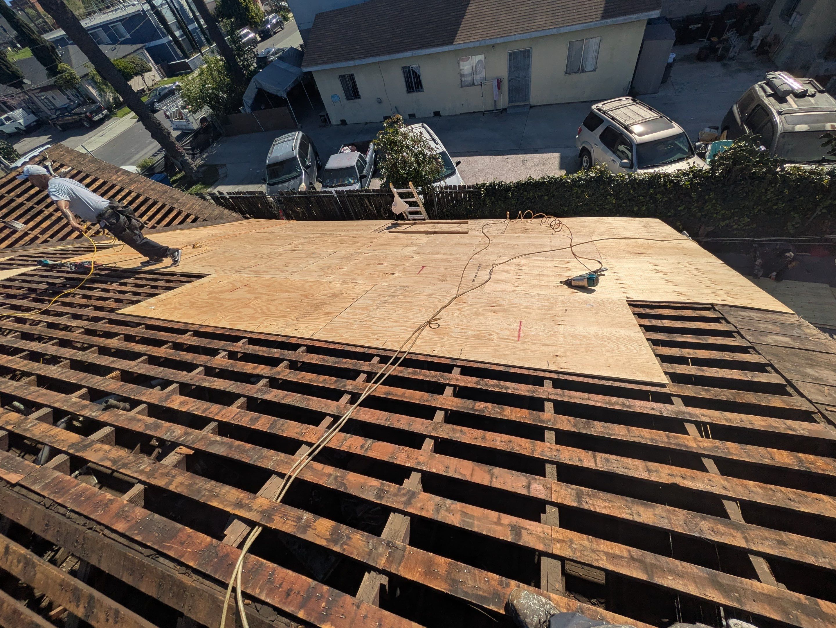 Residential Roofing Installation using Owens Corning Duration Cool Shingles by Hull Brothers Roofing