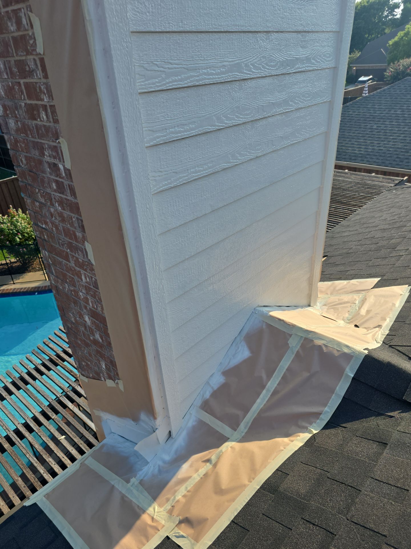 Dog Door Replacement by First Out Roofing 