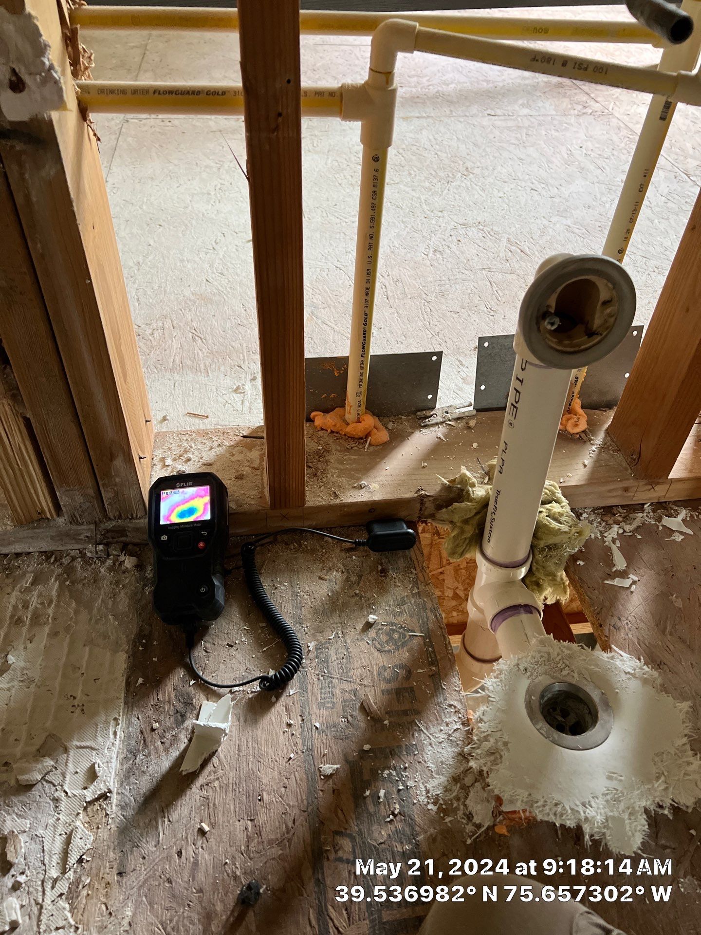 After Hours Emergency Water Extraction and Restoration in Middletown, Delaware by Healthy Home Solutions