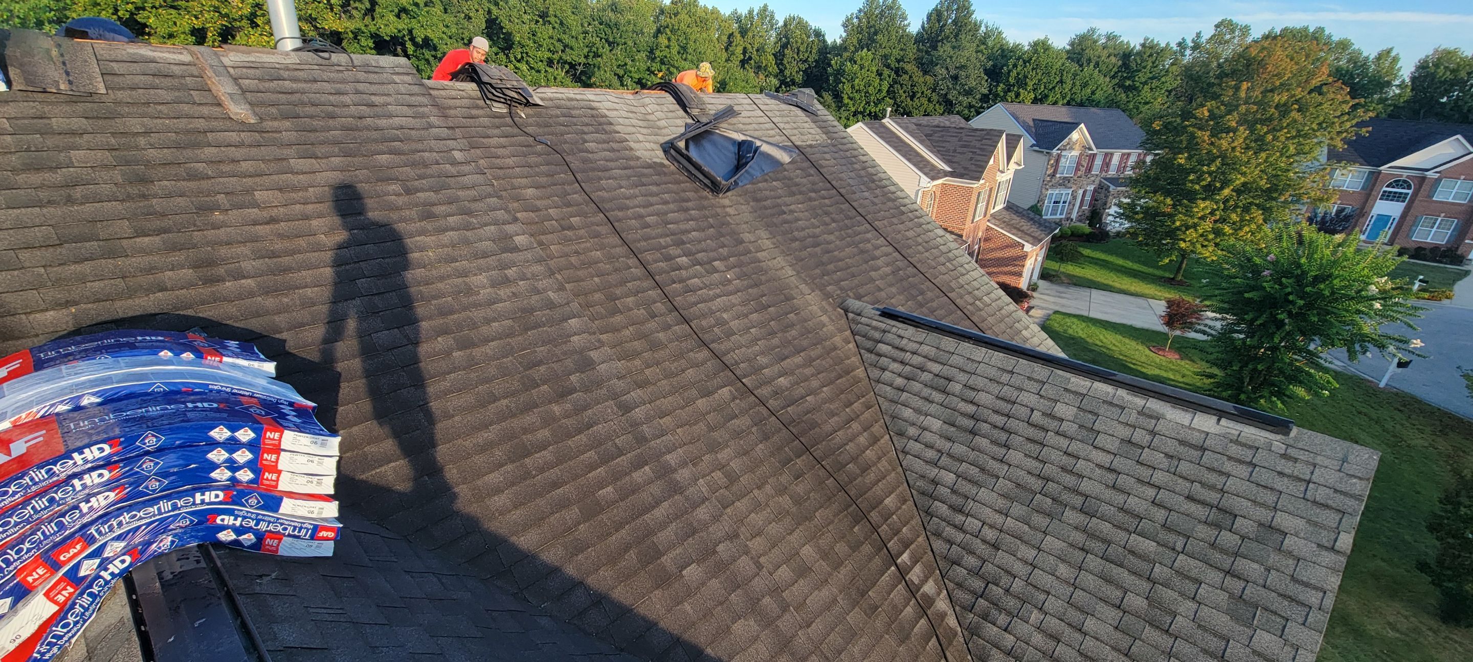 Roof Installation using GAF Timberline HDZ by ExteriorPros