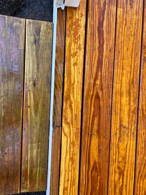 Coated Deck using Wood Sealant