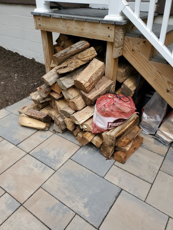 Firewood Delivery  using Seasoned Firewood by Mike Jones & Sons Tree Service LLC 