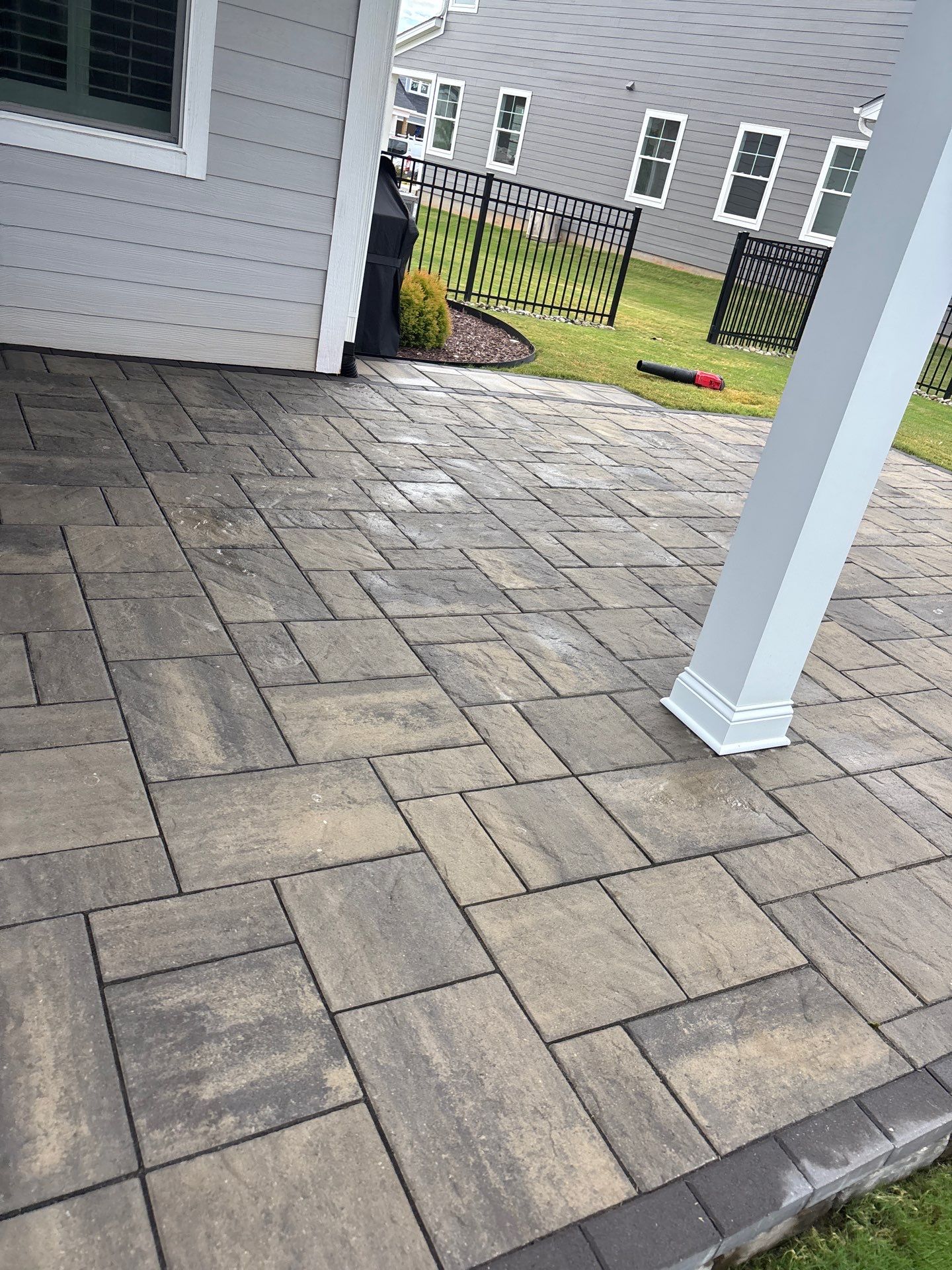 Pavers using TopSeal by DuraSeal