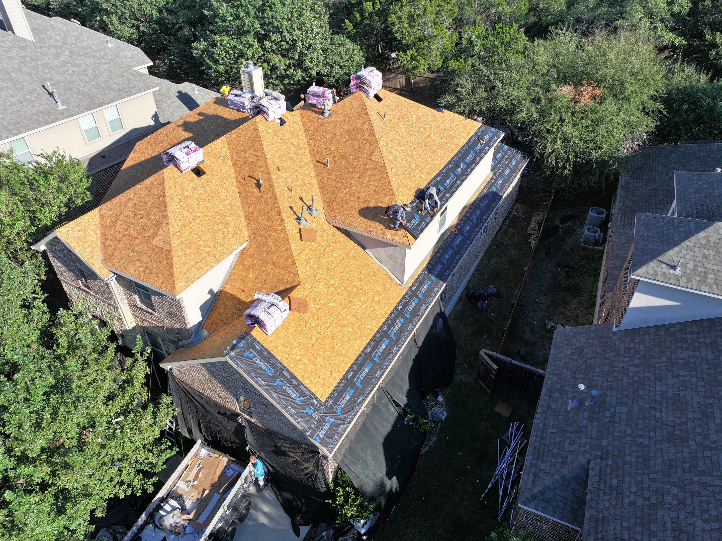 Residential Roof Replacement by Premier Roofing and Contracting