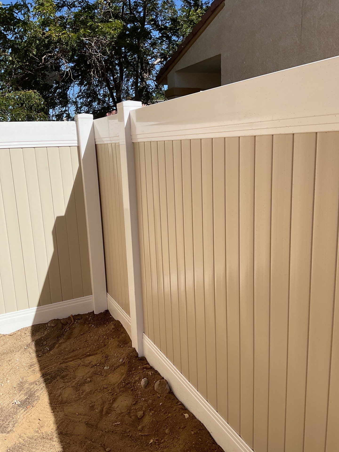 Fence Installation using Vinyl by Fence Guys Inc.