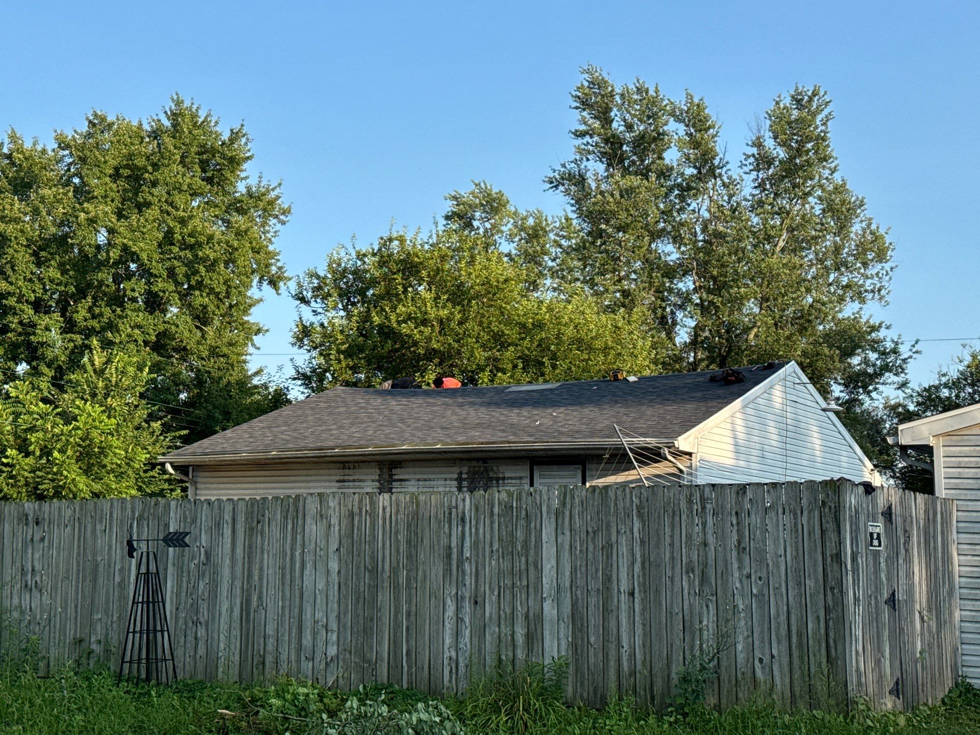 Project in Albany, IN by Rodeffer Roofing INC