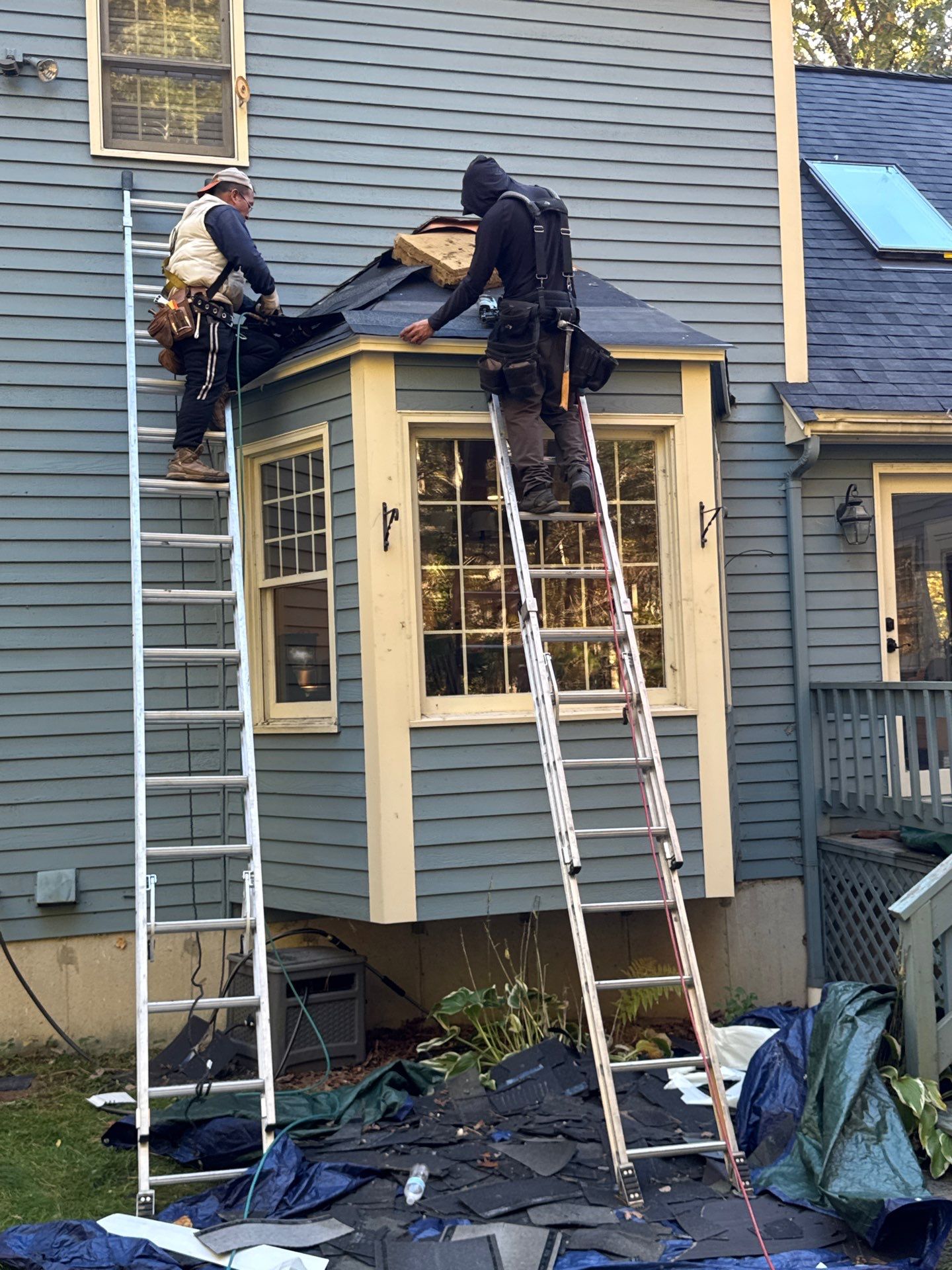 Milford Complete Roof Replacement with Velux Skylight Upgrade by Mighty Dog Roofing of Greater Middlesex County