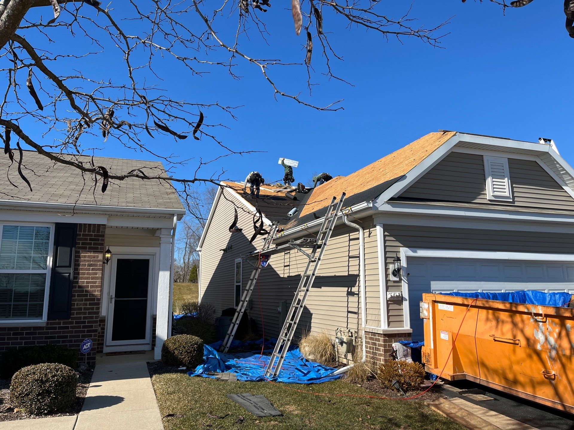 Asphalt Roof Replacement  by Custom Installations