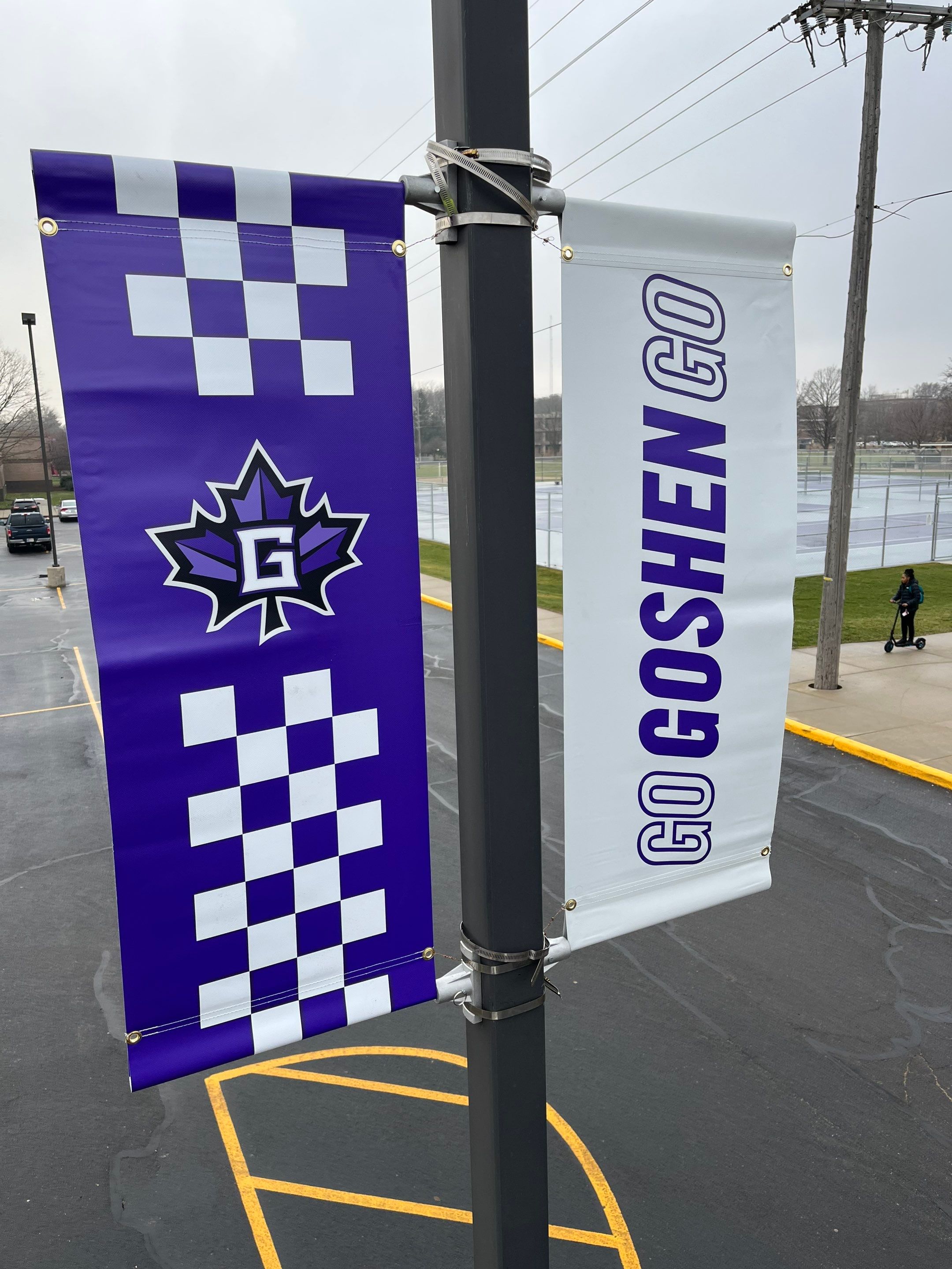 Campus Signage & Wayfinding at Goshen College - Goshen, IN by Hayes Design co